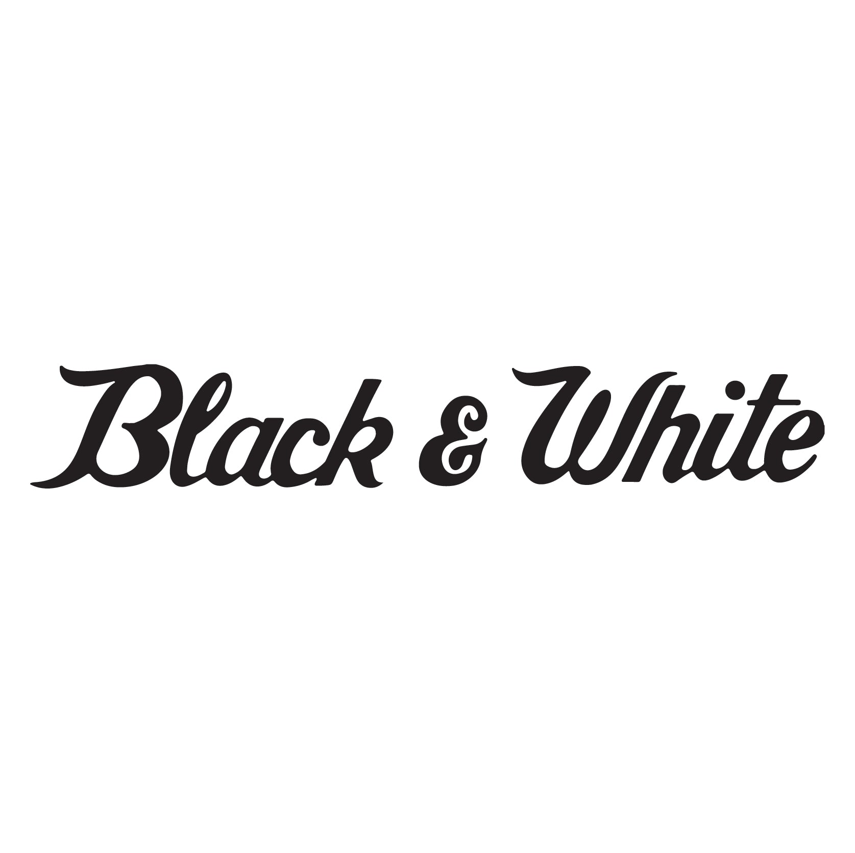 Black & White