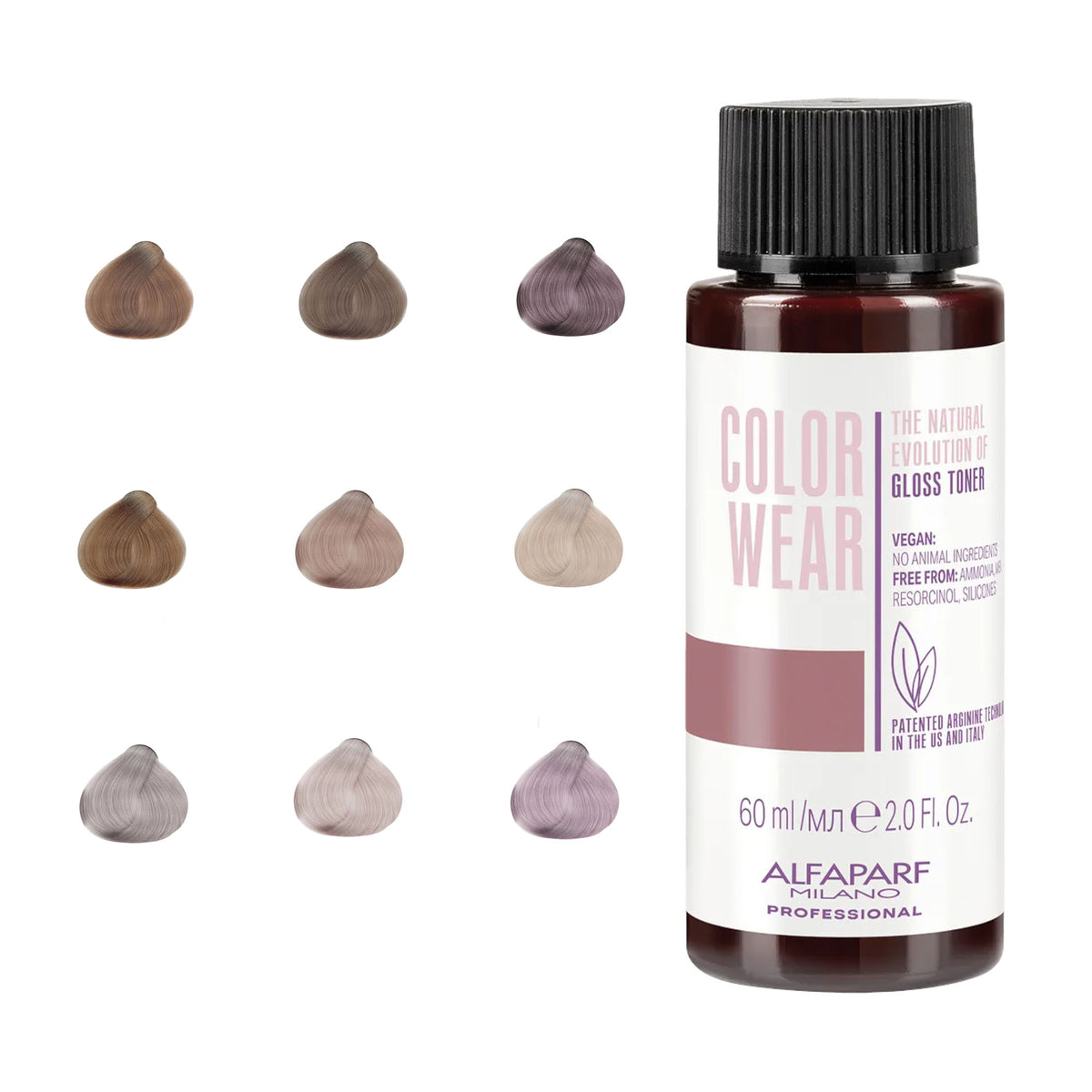 Alfaparf Color Wear Gloss Toner Violet Series 60ml