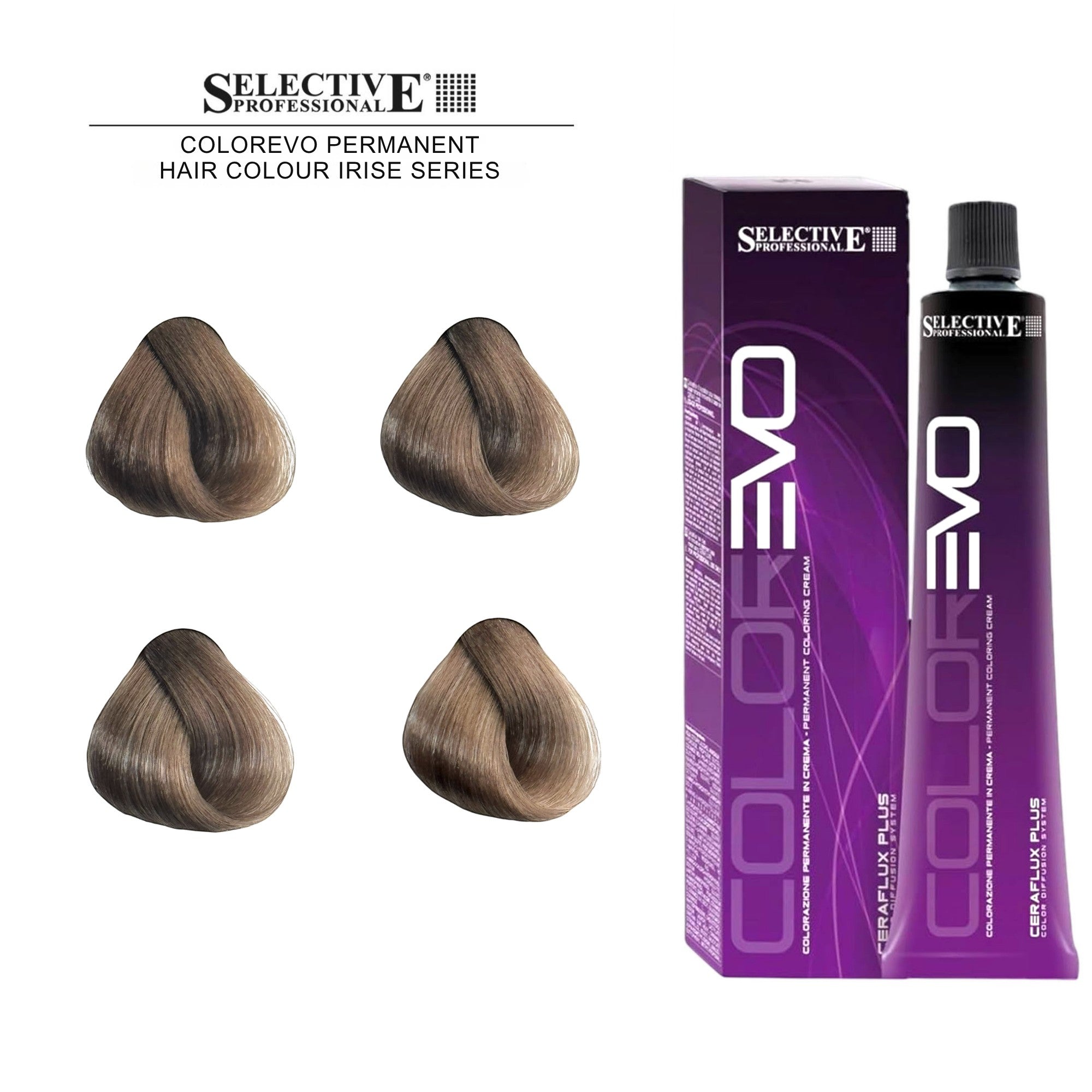 Selective Professional - Colorevo Permanent Hair Colour Irise Series 100ml