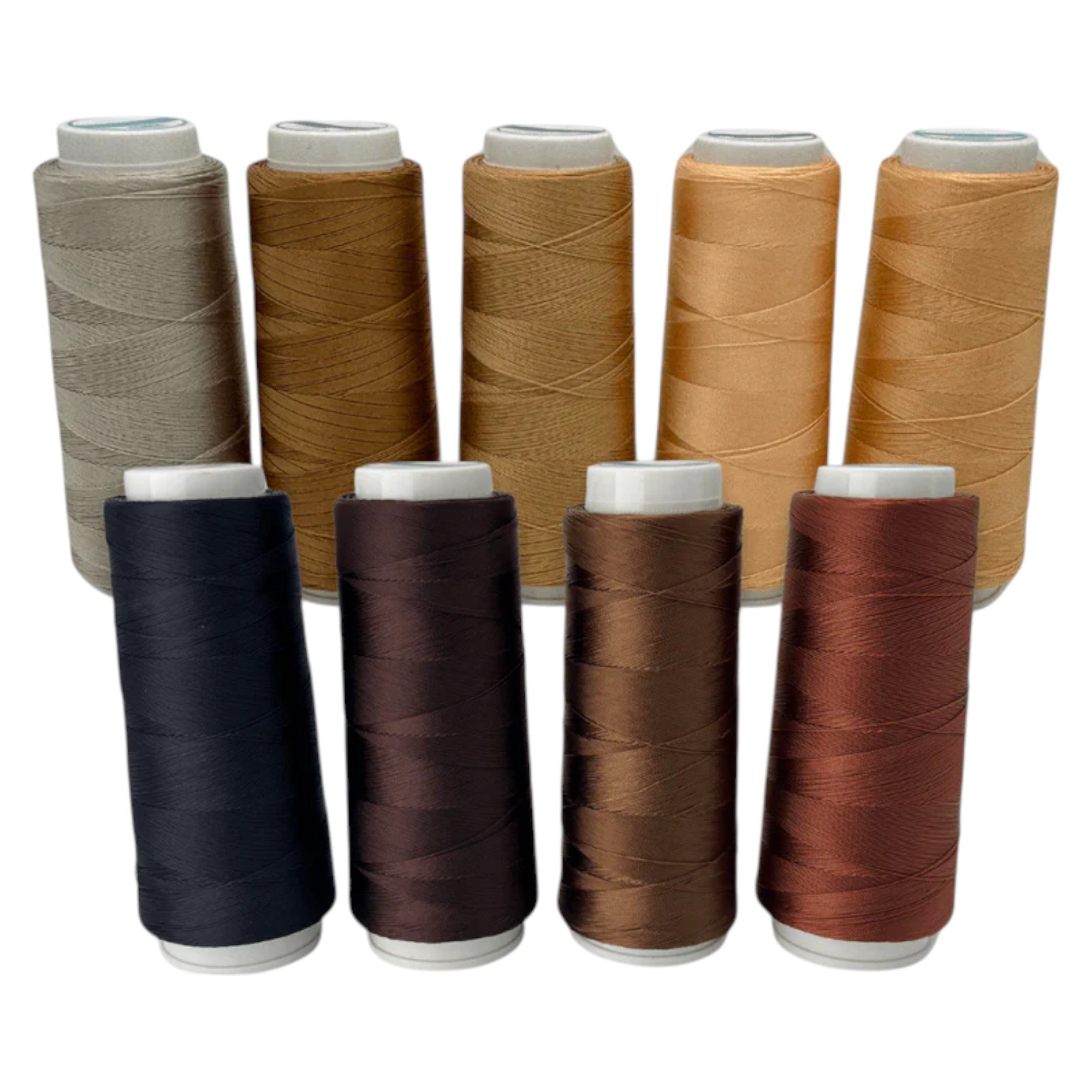 Hair Made Easi - Pre-bonded Nylon Weaving Thread Brunettes Series