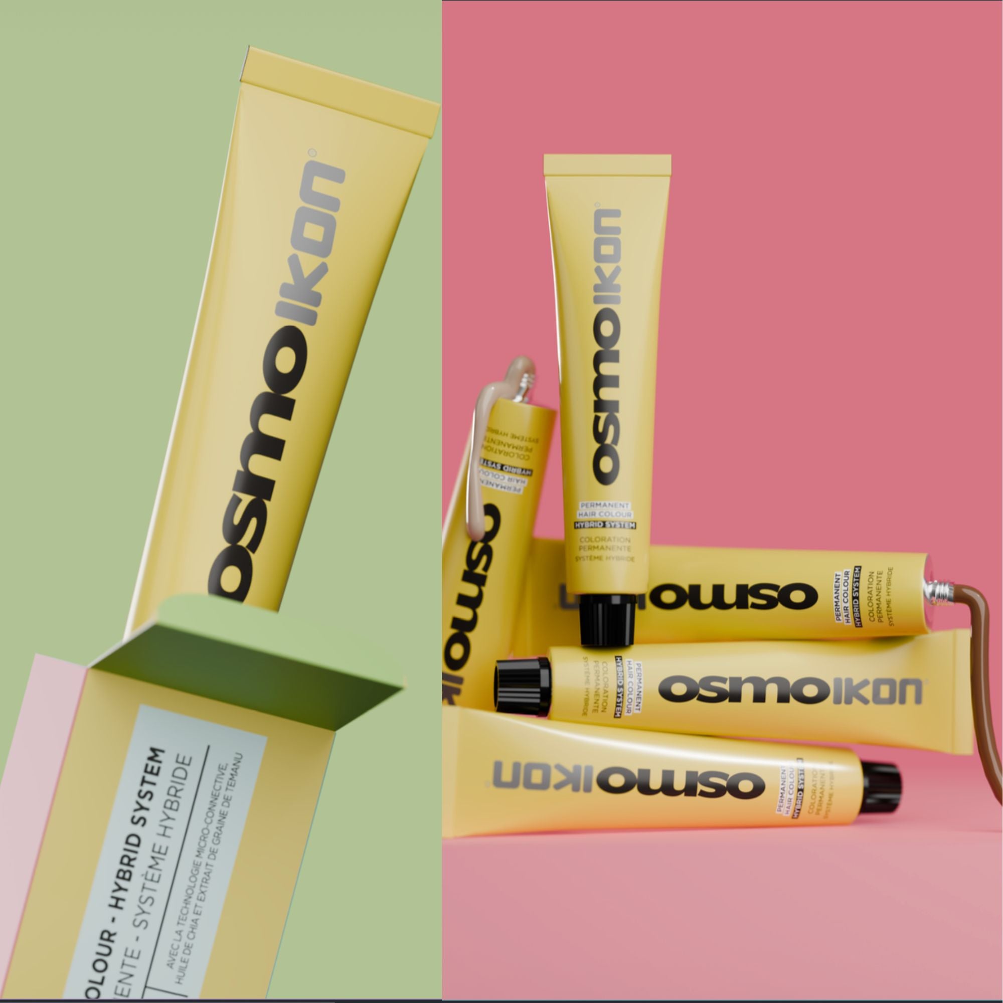 Osmo - Ikon Permanent Hair Colour Gold Series 100ml