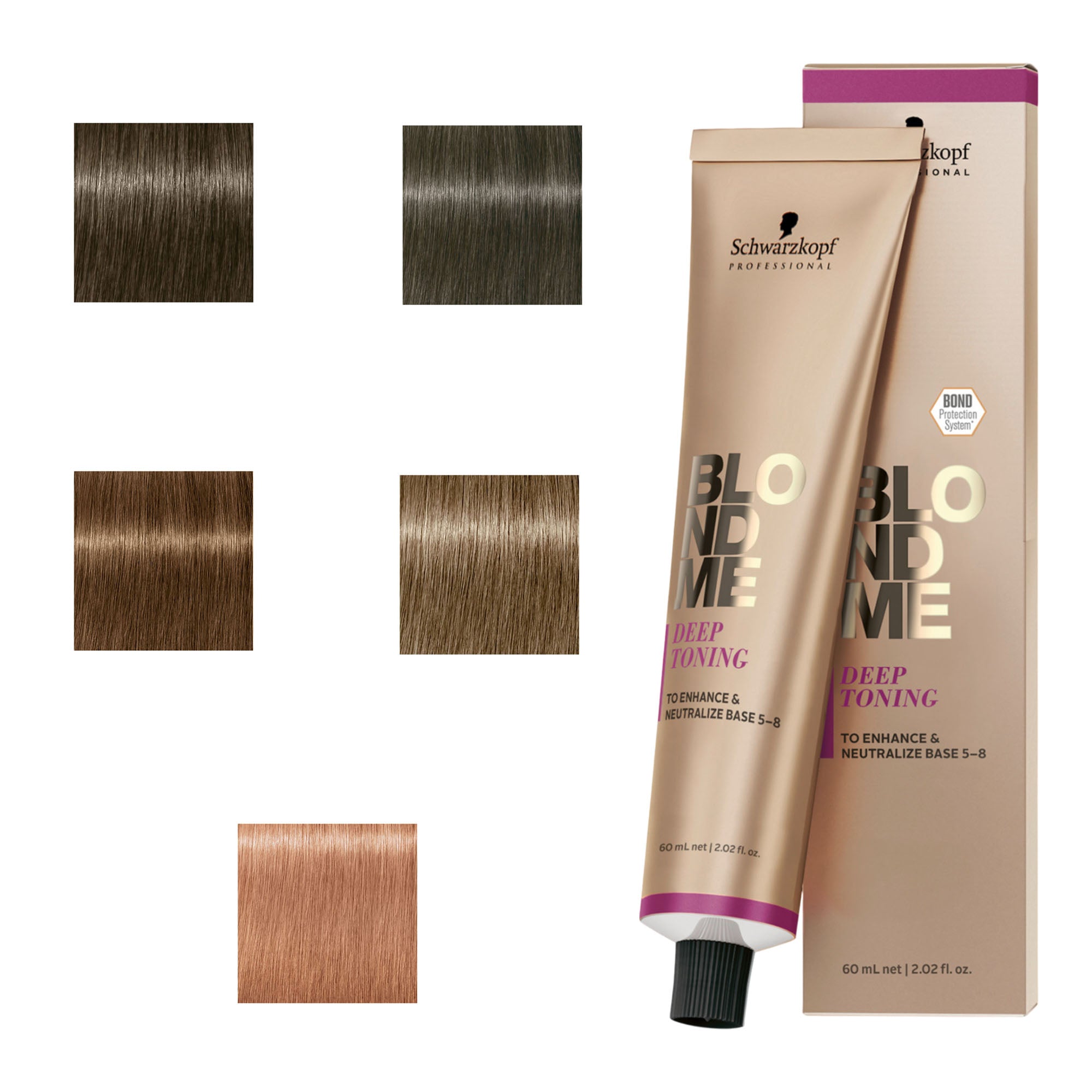 Schwarzkopf Professional - BlondMe Permanent Hair Colour Deep Toning Series 60ml
