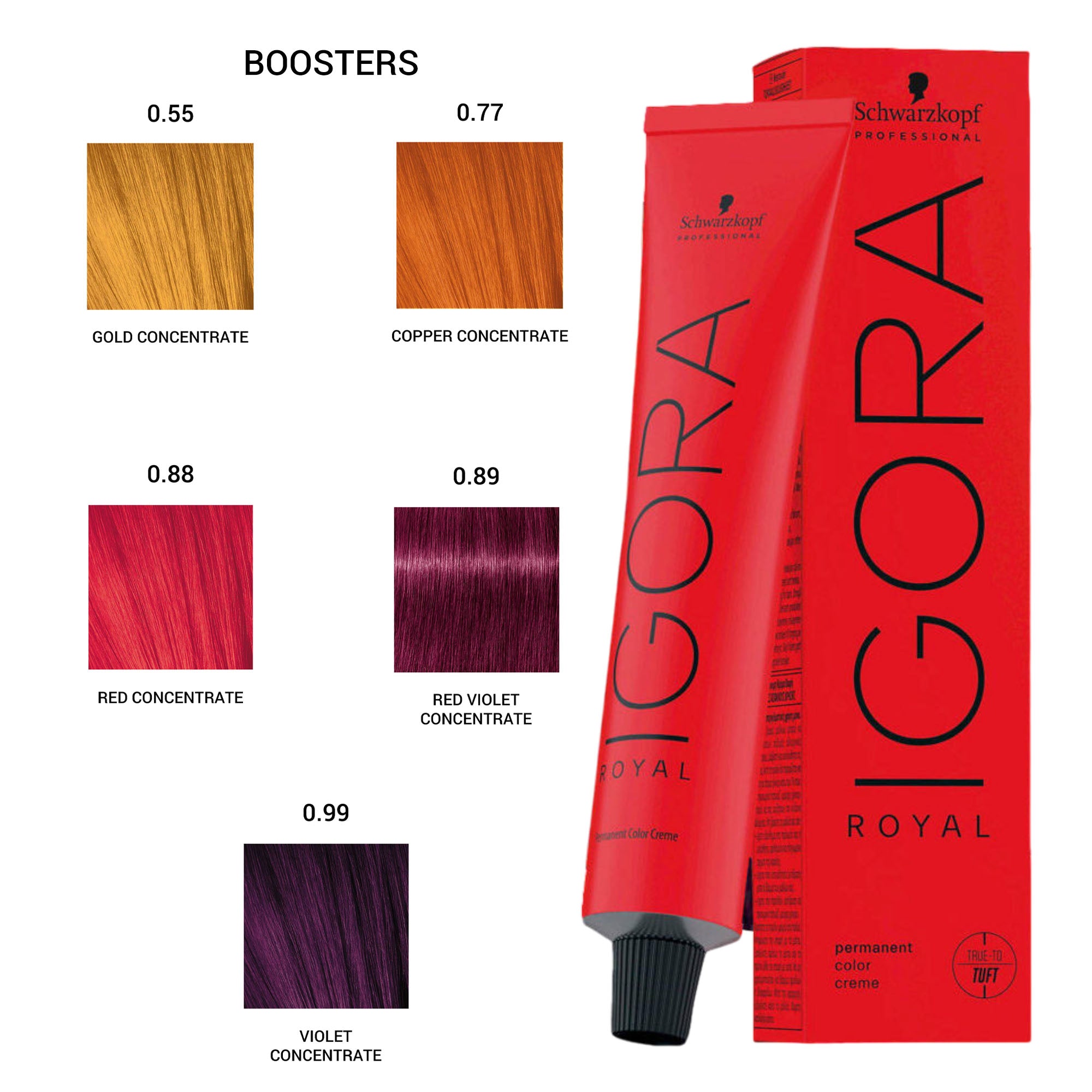 Schwarzkopf Professional - Igora Royal Permanent Hair Colour Booster Series 60ml