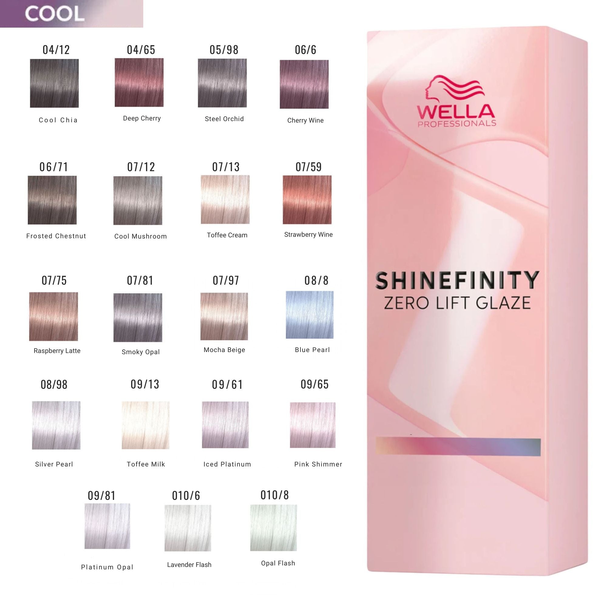 Wella Professionals - Shinefinity Zero Lift Glaze Cool Series 60ml