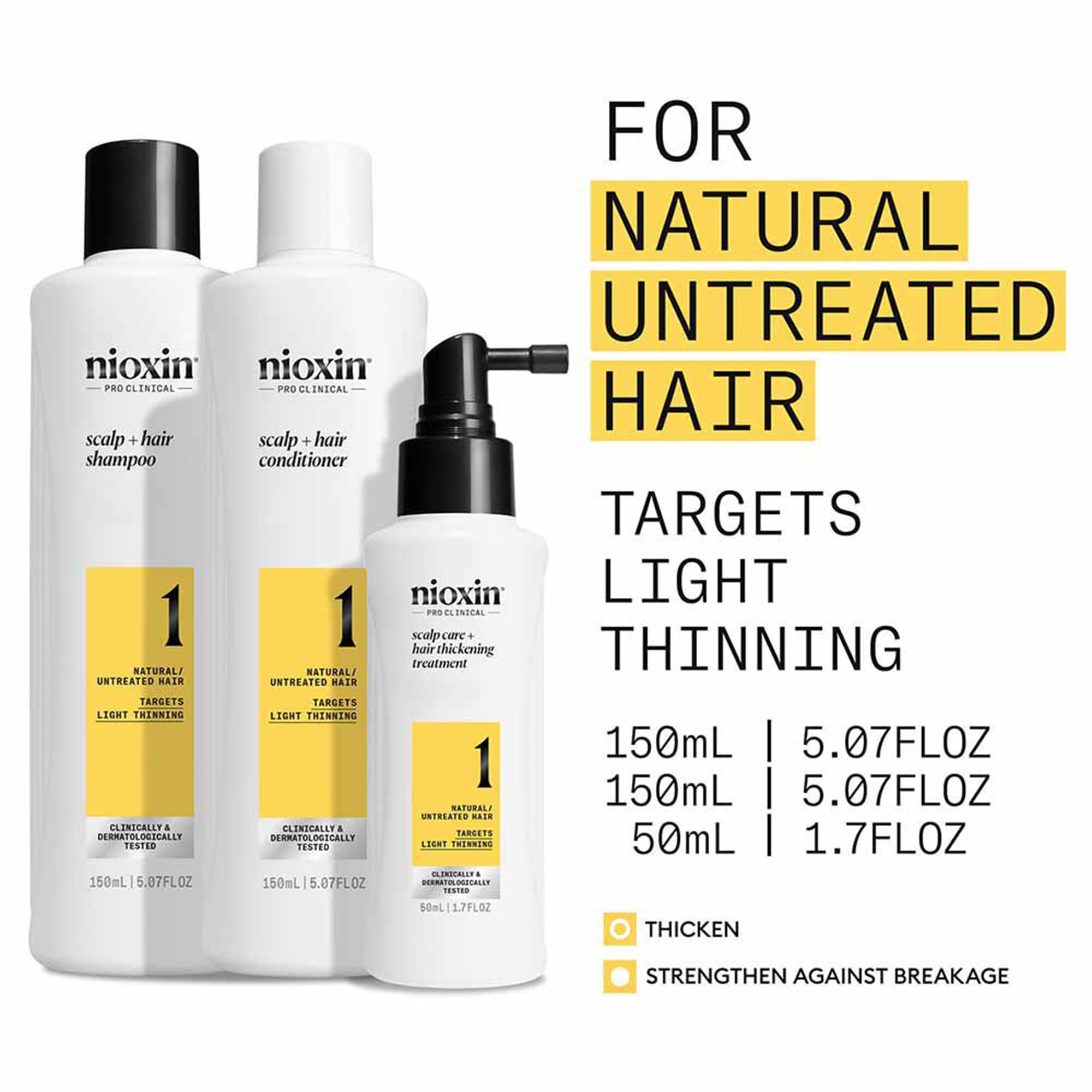 Nioxin - Scalp + Hair Thickening System 1 Kit