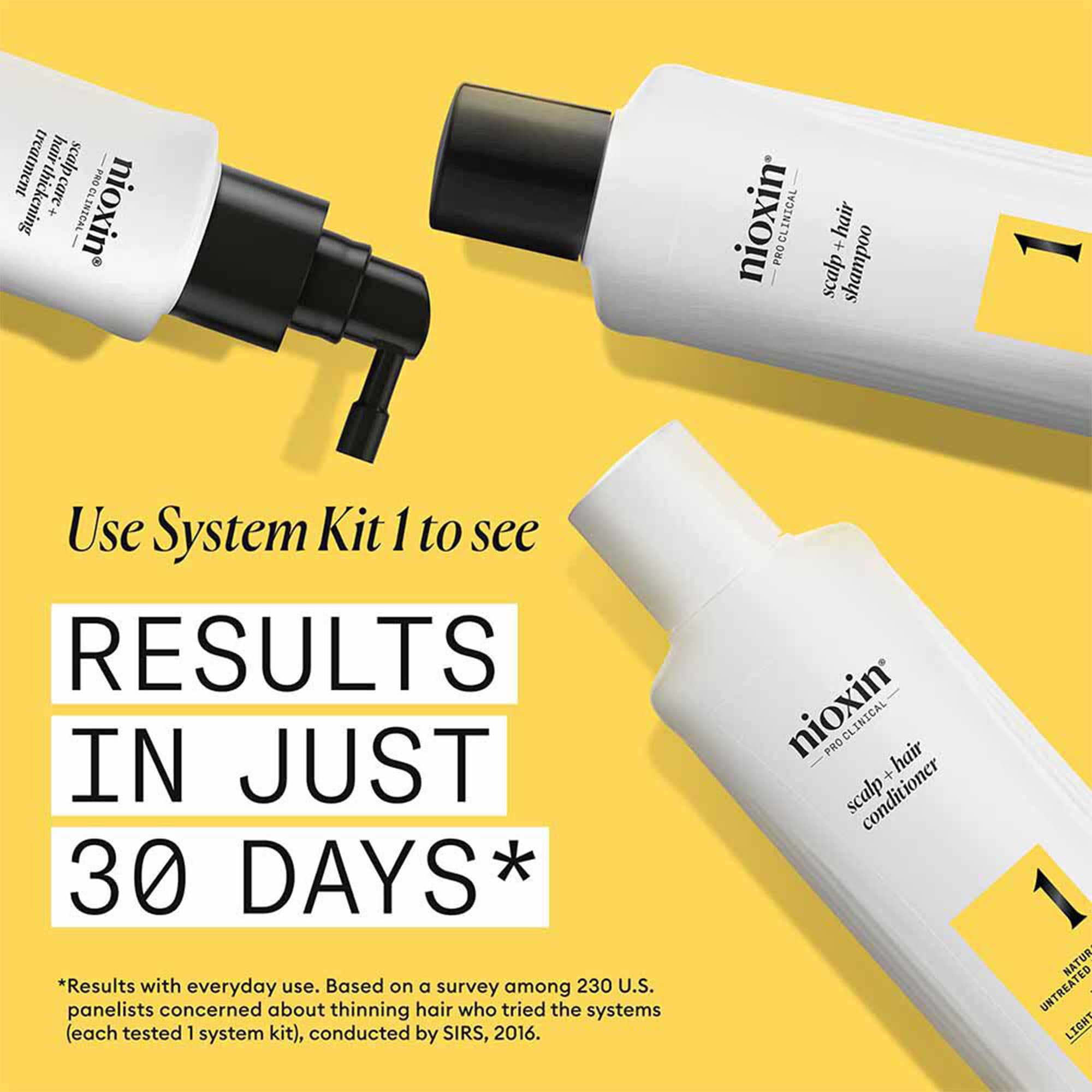 Nioxin - Scalp + Hair Thickening System 1 Kit