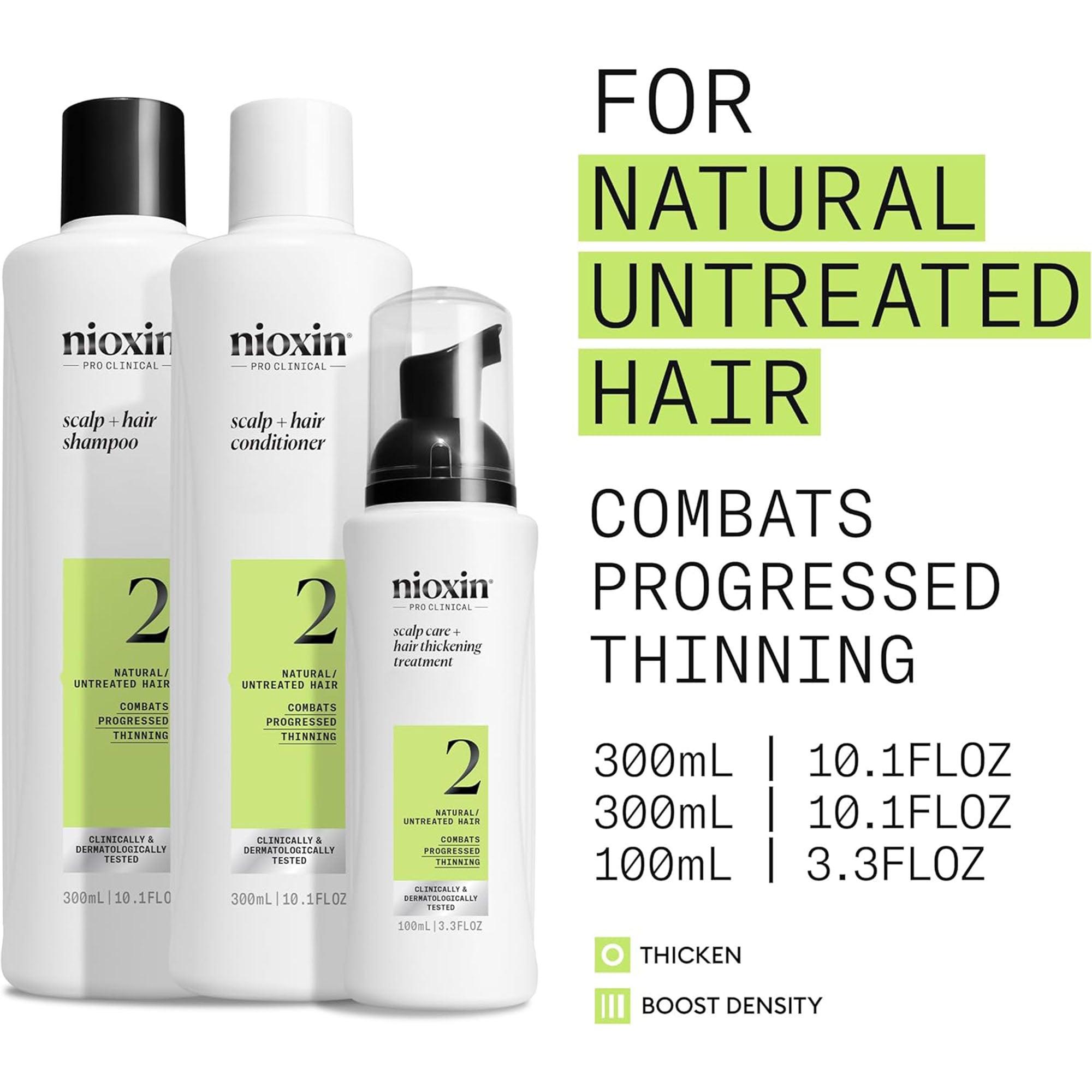 Nioxin - Scalp + Hair Thickening System 2 Kit