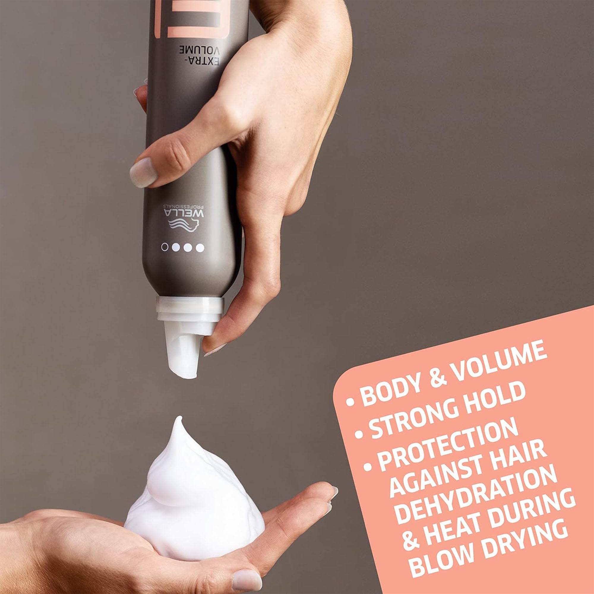 Wella Professionals - EIMI Extra Volume Strong Hold Hair Mousse