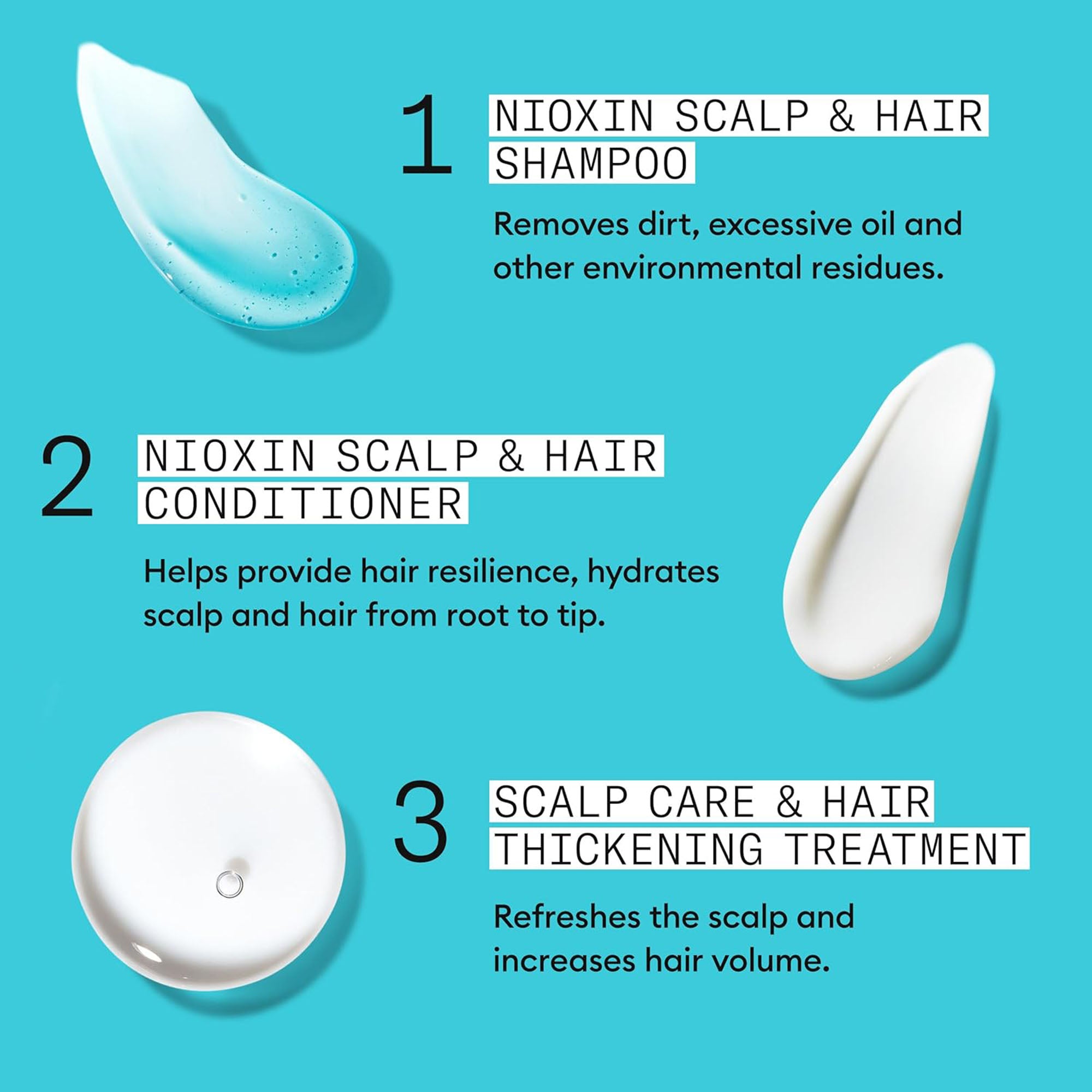 Nioxin - Scalp + Hair Thickening System 3 Kit