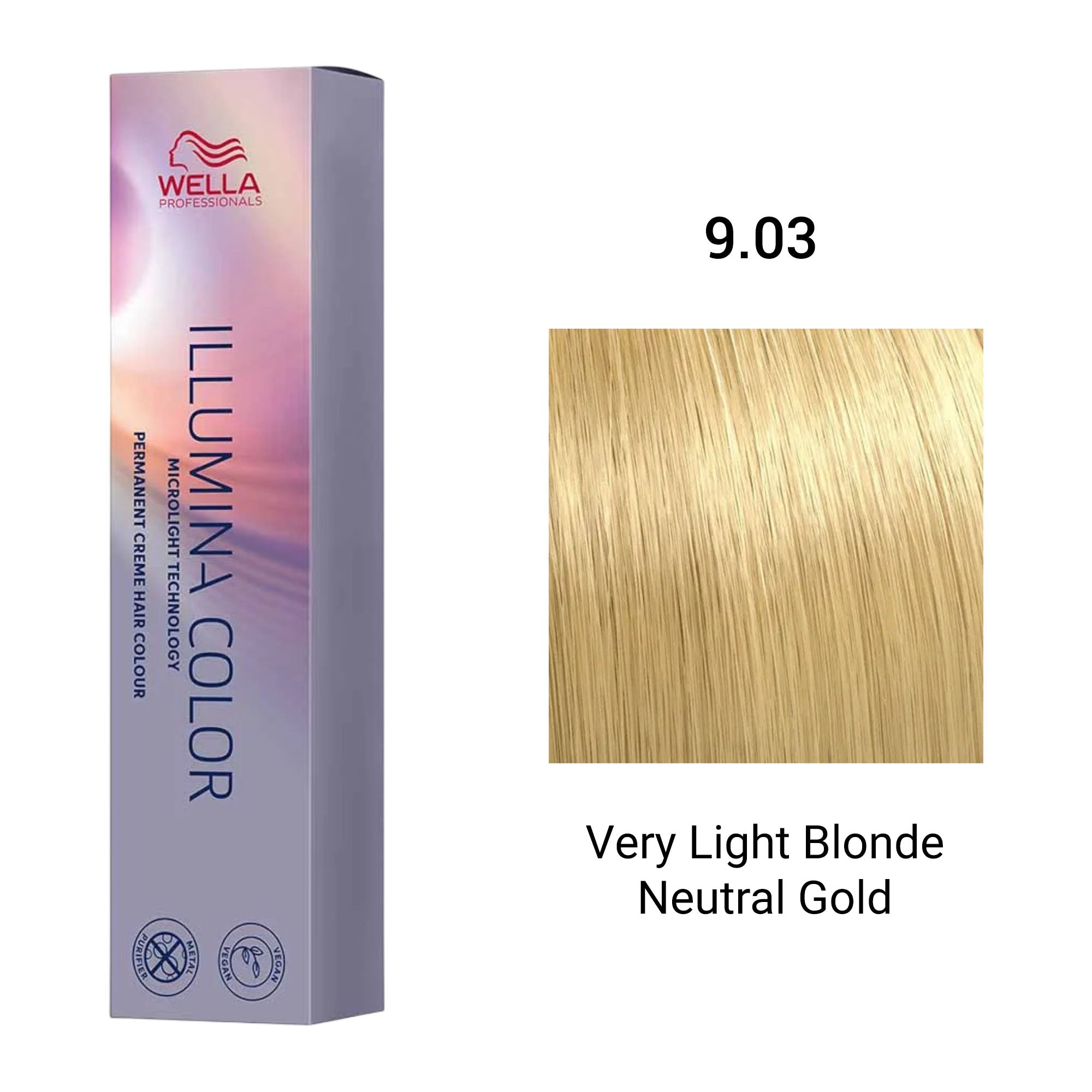Wella Professionals - Illumina Permanent Creme Hair Colour Warm Series 60ml