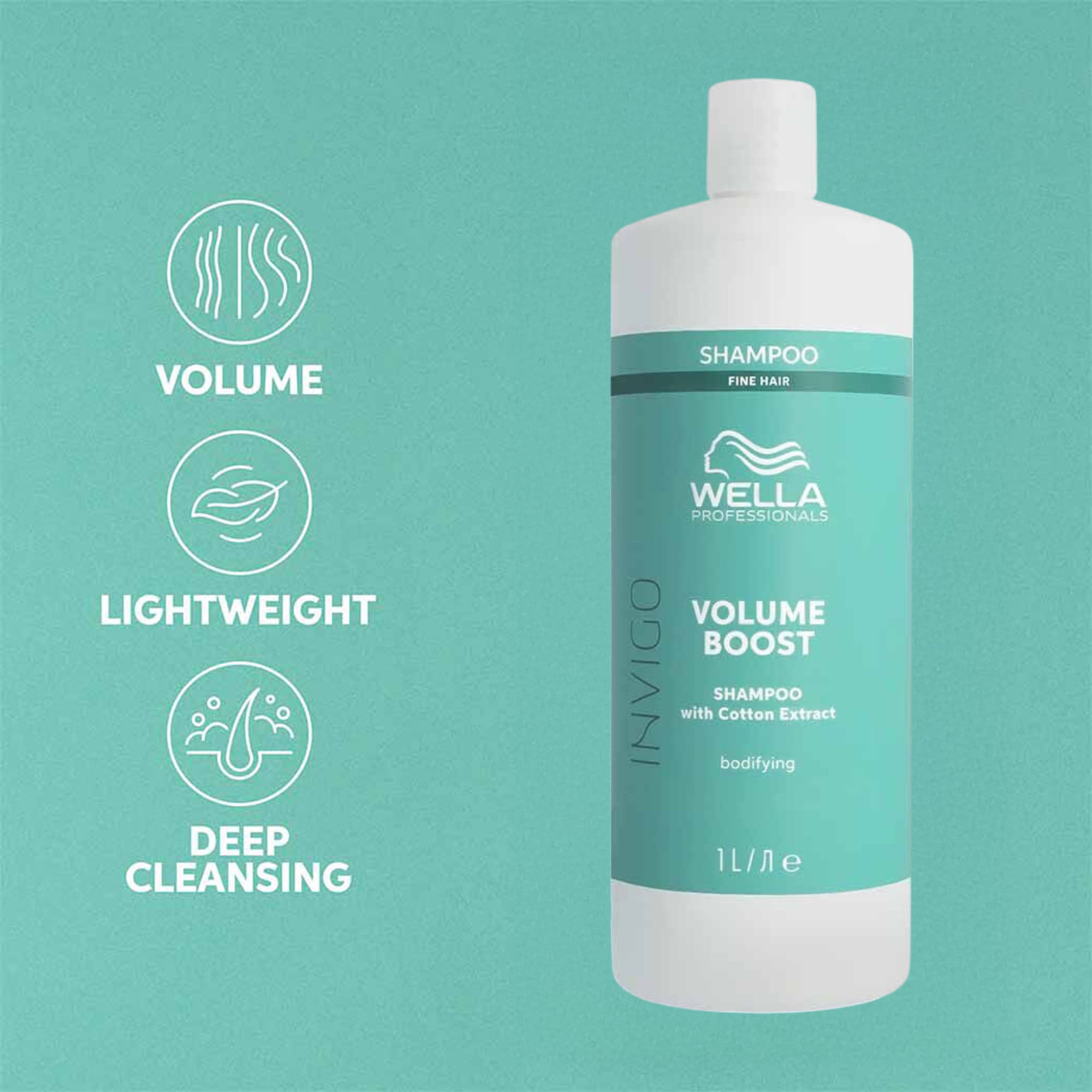 Wella Professionals - Invigo Volume Boost Shampoo