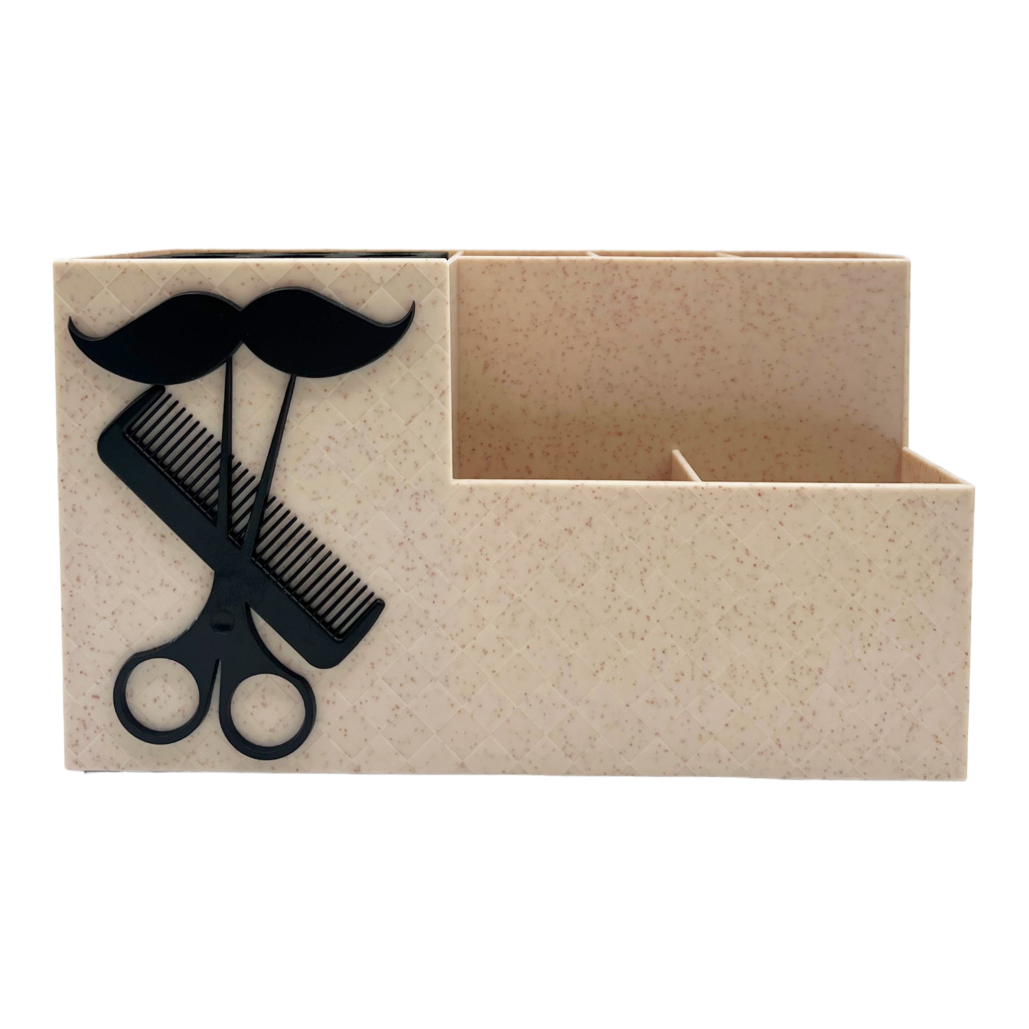 Eson - Scissor & Brush Holder Non-Slip Storage Box (Beige)