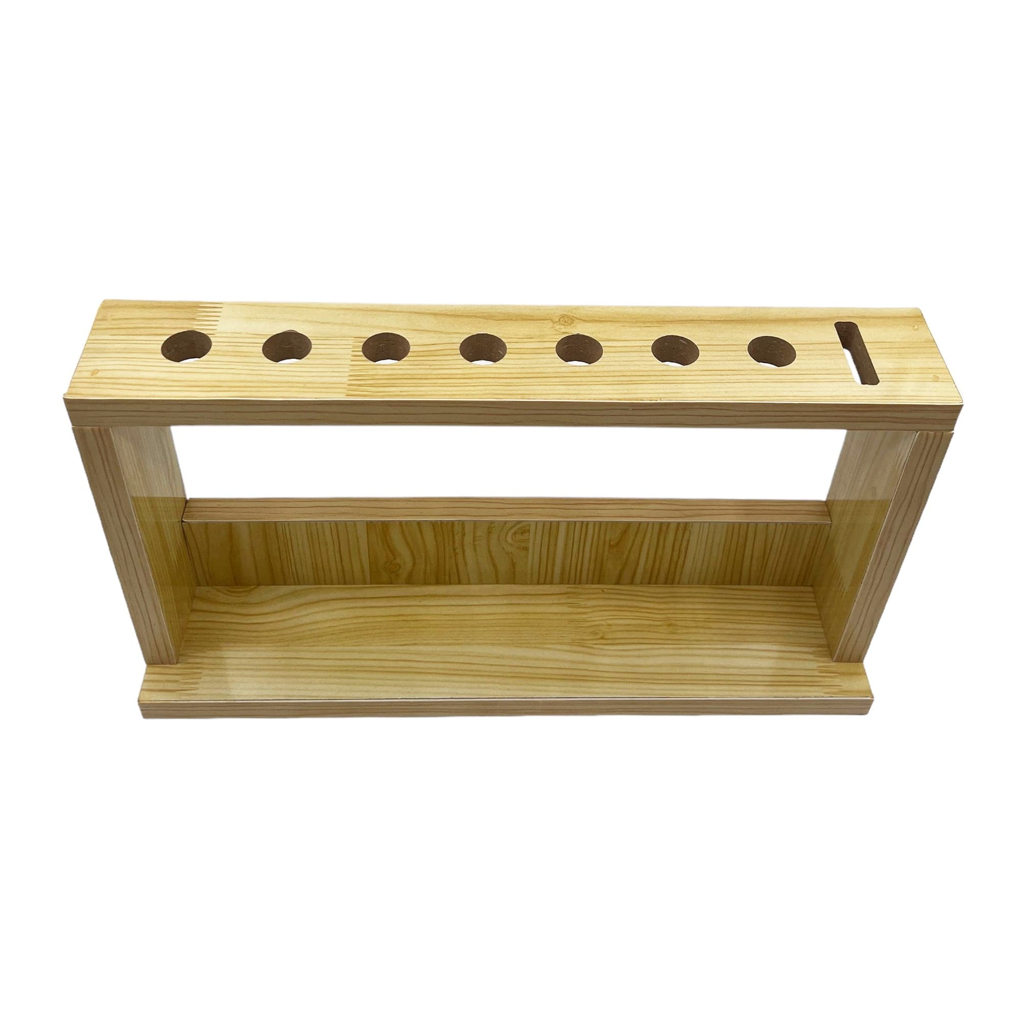 Eson - Scissor & Brush Holder Wooden Stand (Natural) - Eson Direct