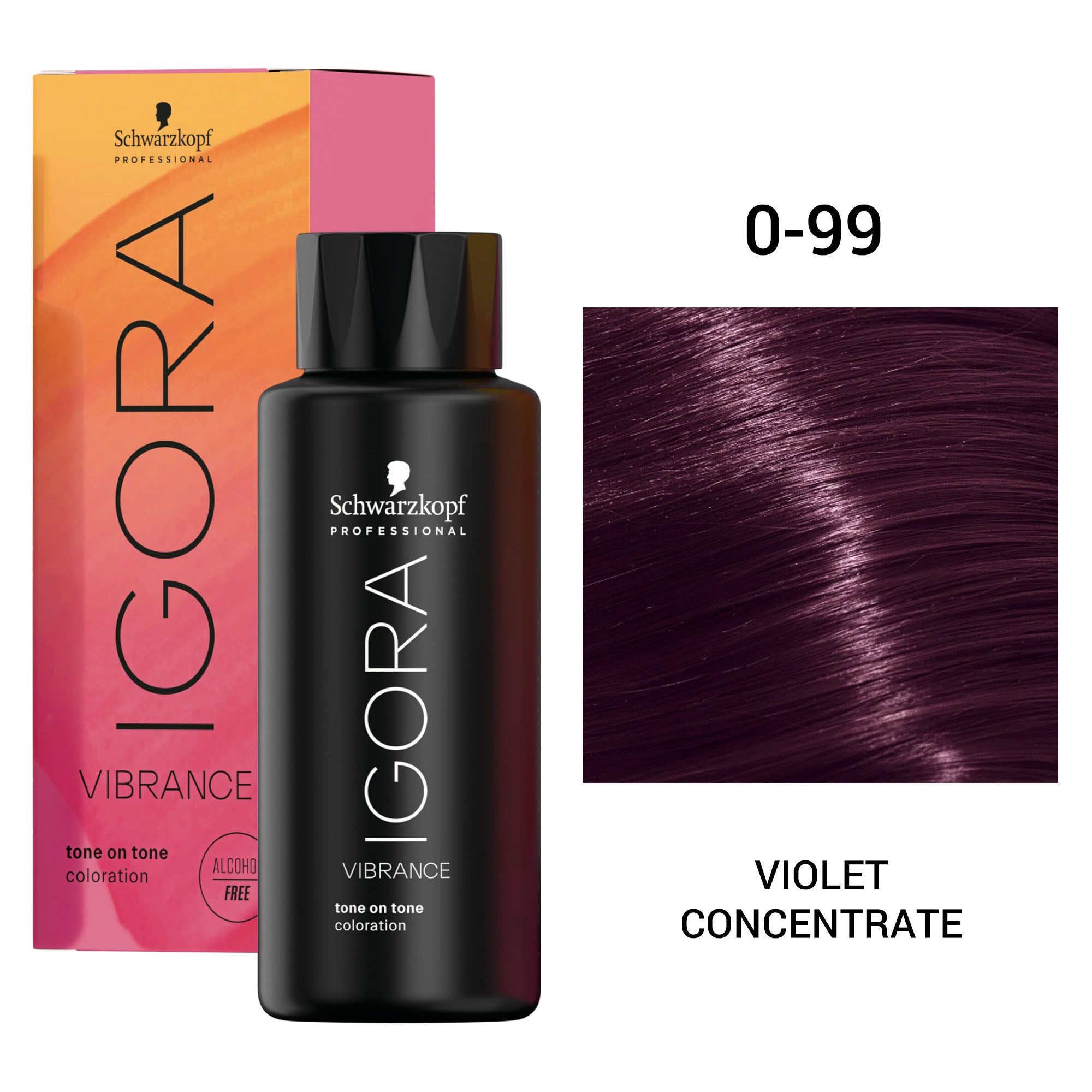 Schwarzkopf Professional - Igora Vibrance Demi-Permanent Hair Colour Booster / Neutraliser Series 60ml