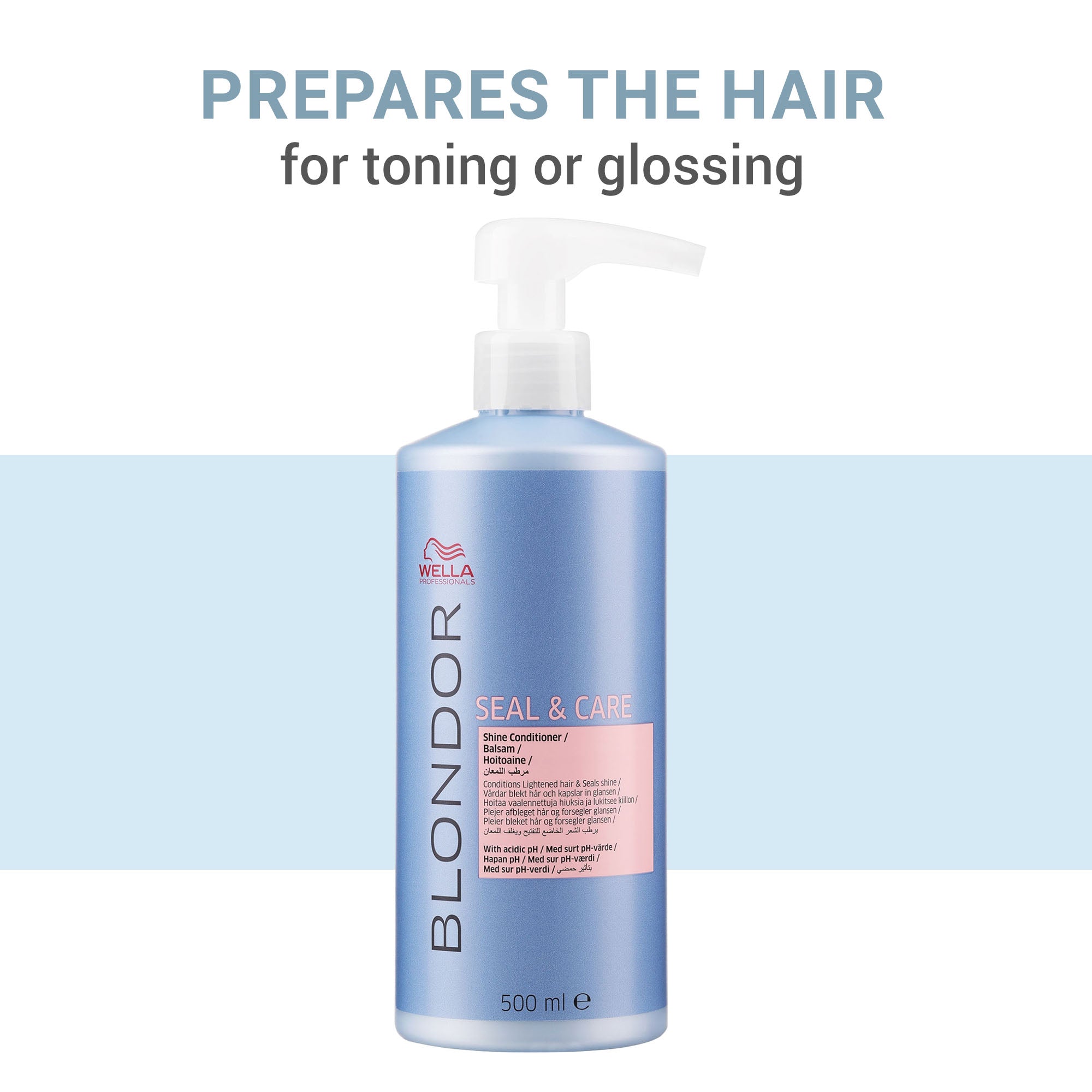 Wella Professionals - Blondor Seal & Care Shine Conditioner 500ml