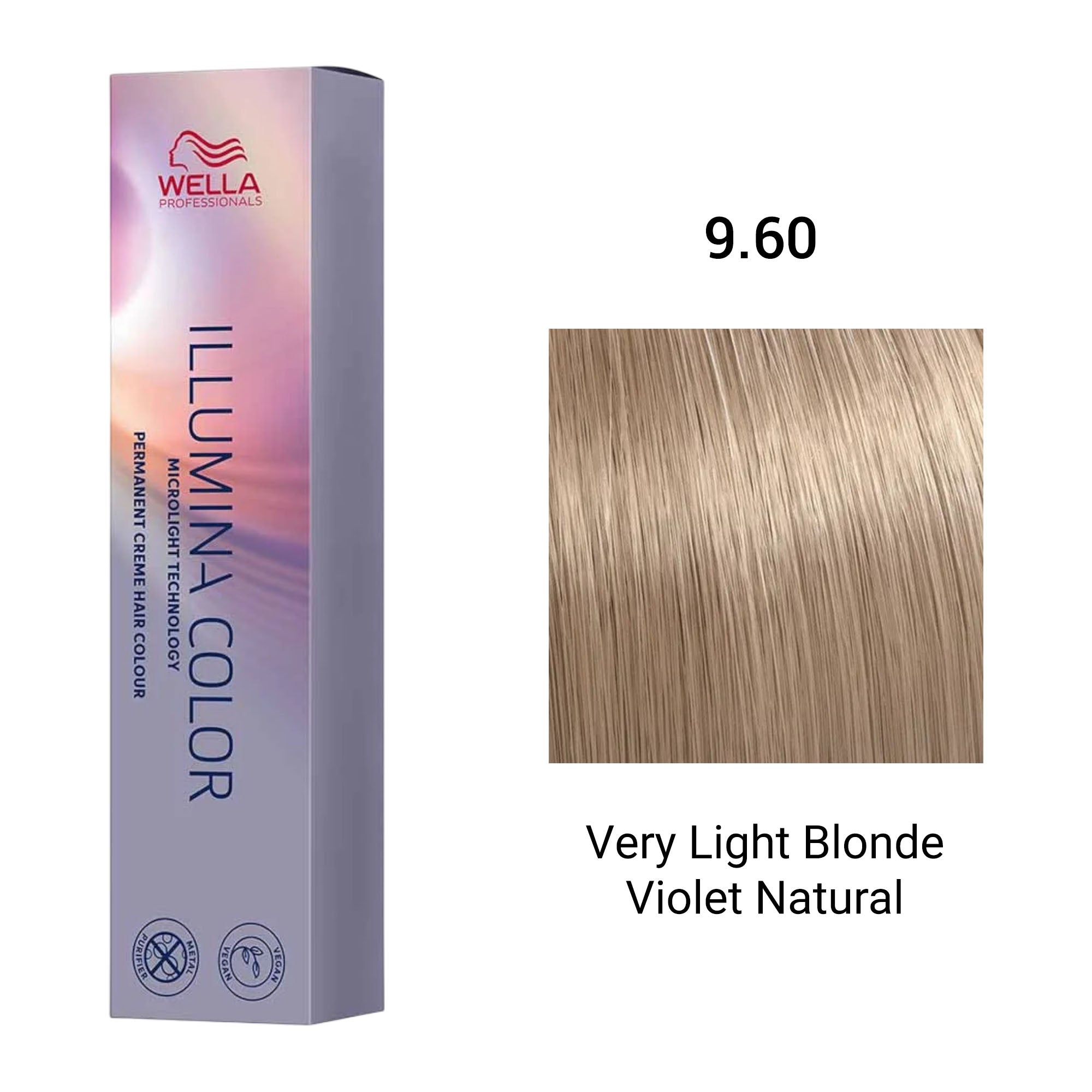 Wella Professionals - Illumina Permanent Creme Hair Colour Cool Series 60ml