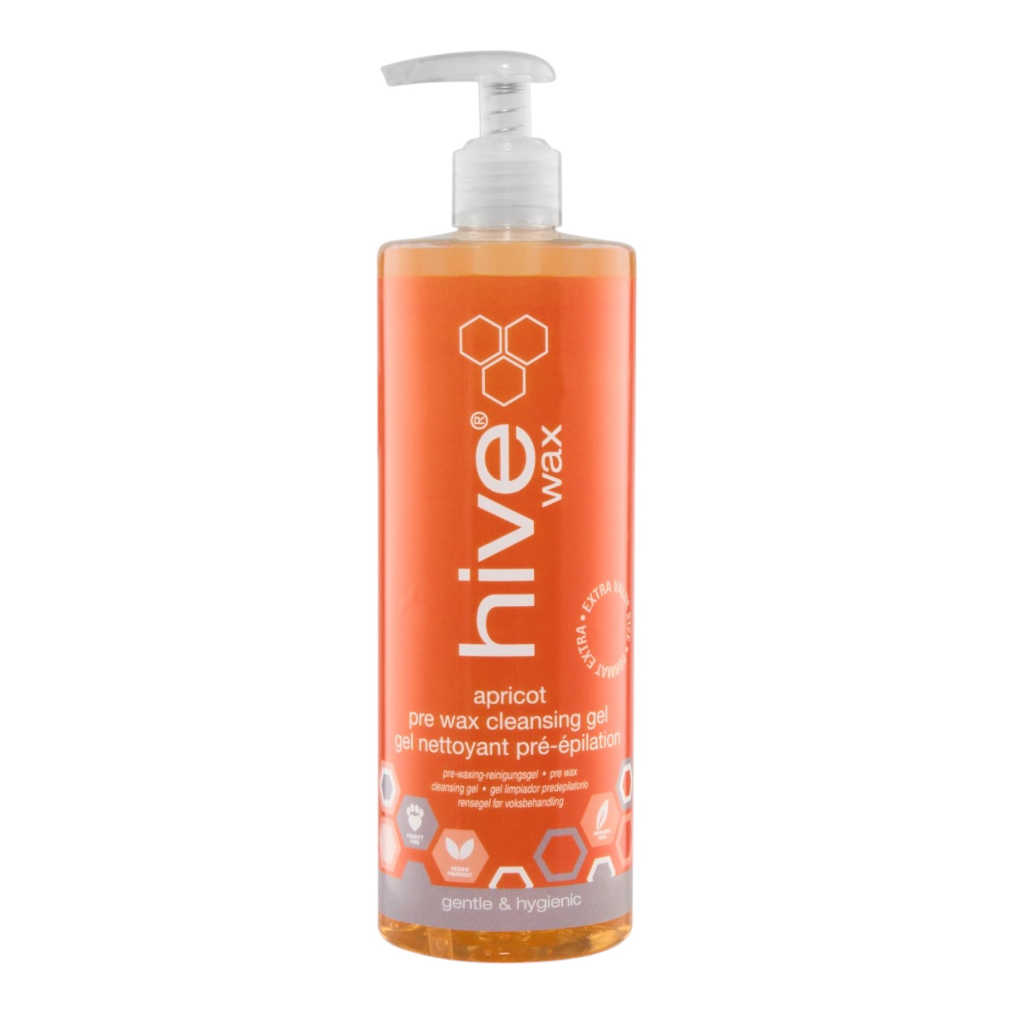 Hive - Pre Wax Cleansing Gel Apricot 500ml