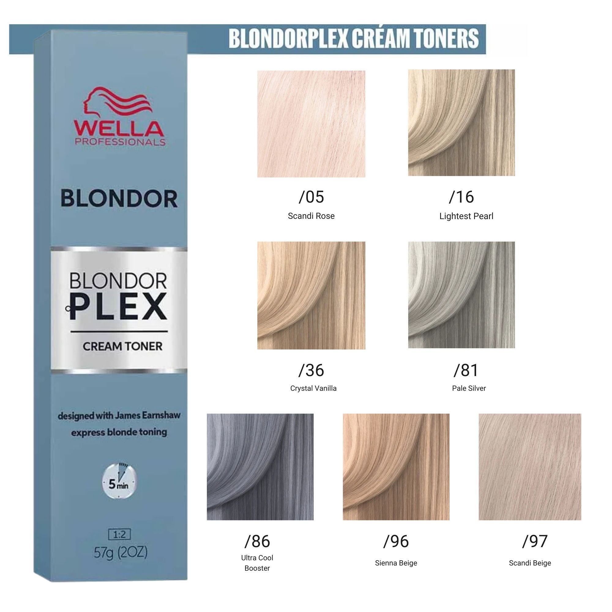 Wella Professionals - BlondorPlex Cream Toner 60ml