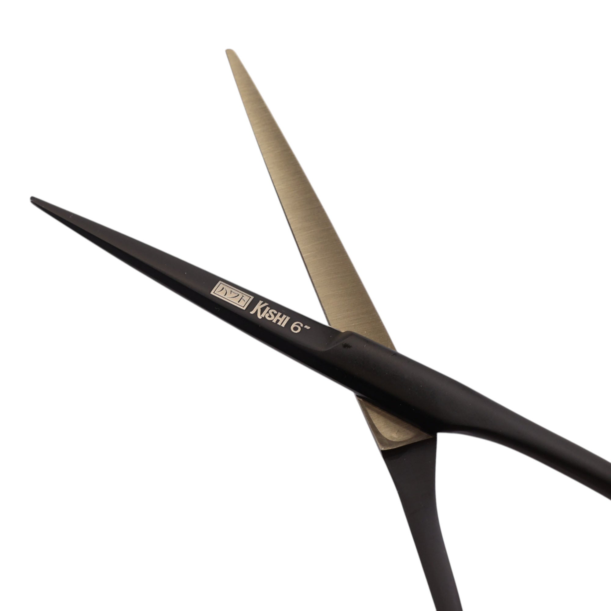 Haito - Kishi Offset Scissors Black 6 Inch (16cm)