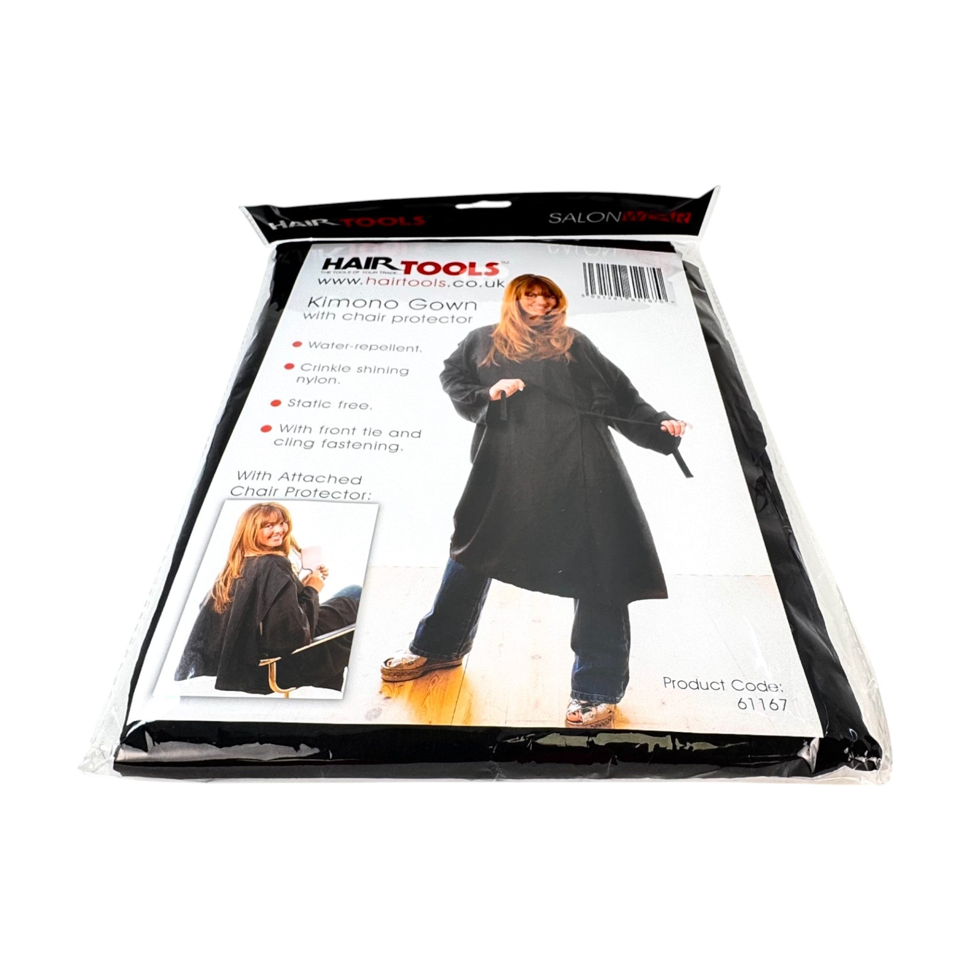 Hair Tools - Barber Hairdressing Kimono Gown With Chair Protector