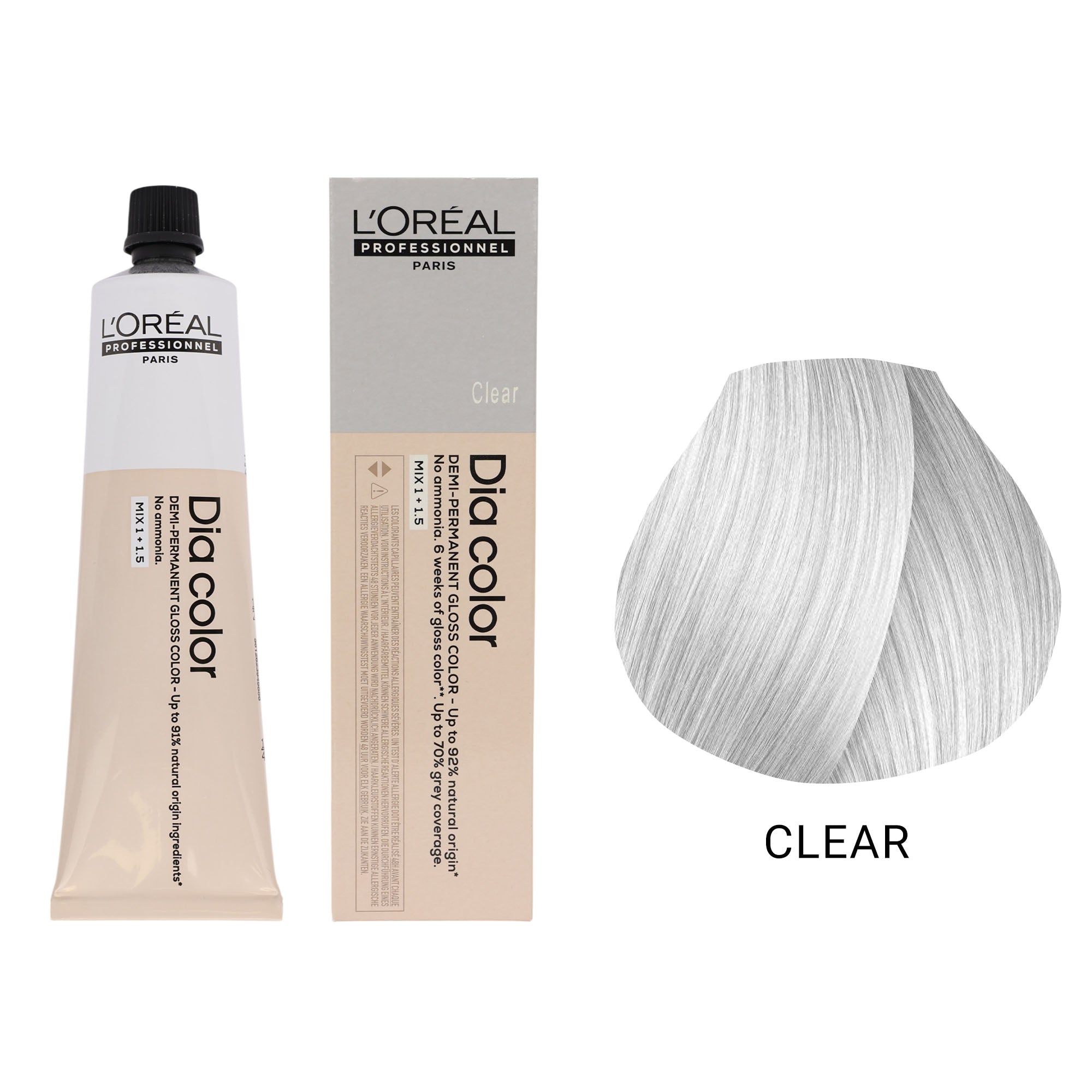 Loreal Professionnel - Dia Color Demi Permanent Gloss Hair Colour Natural Series 60ml