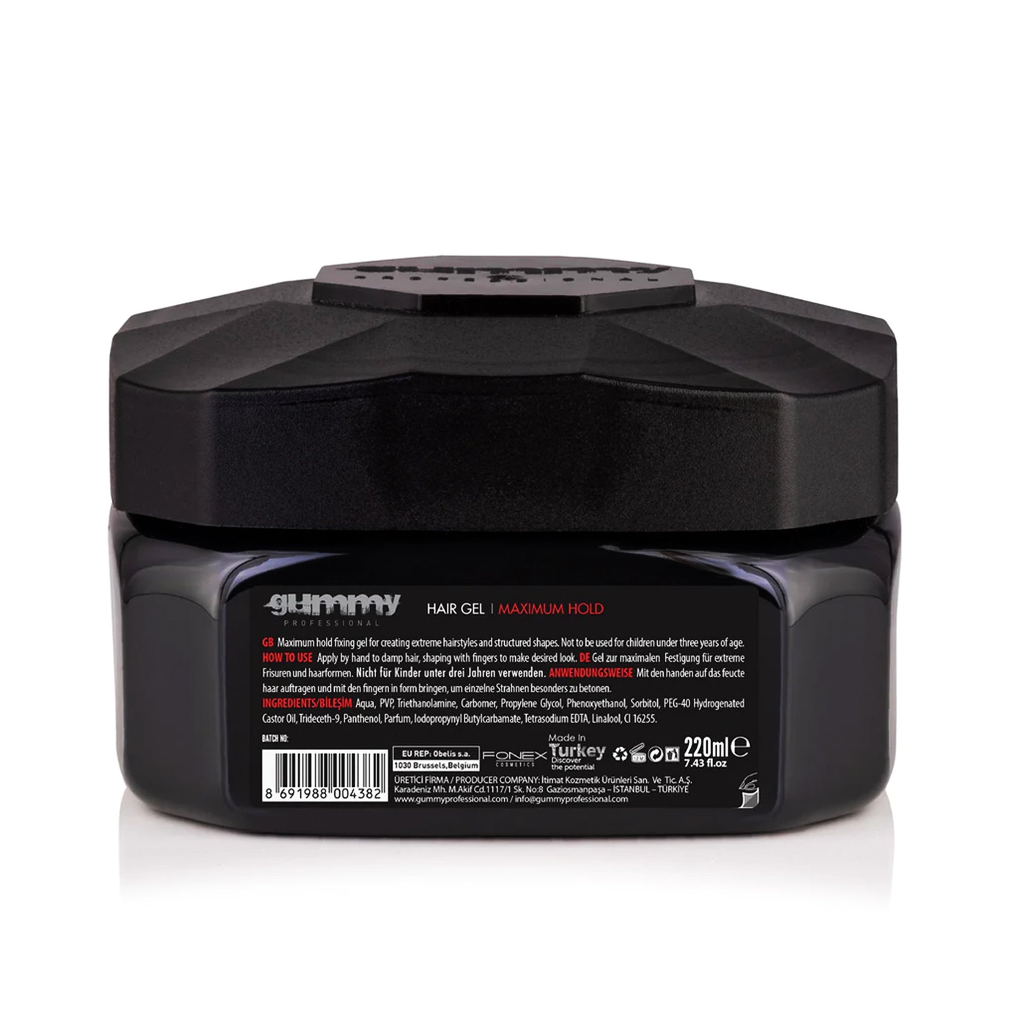 Gummy - Hair Gel Extreme Look Maximum Hold 220ml