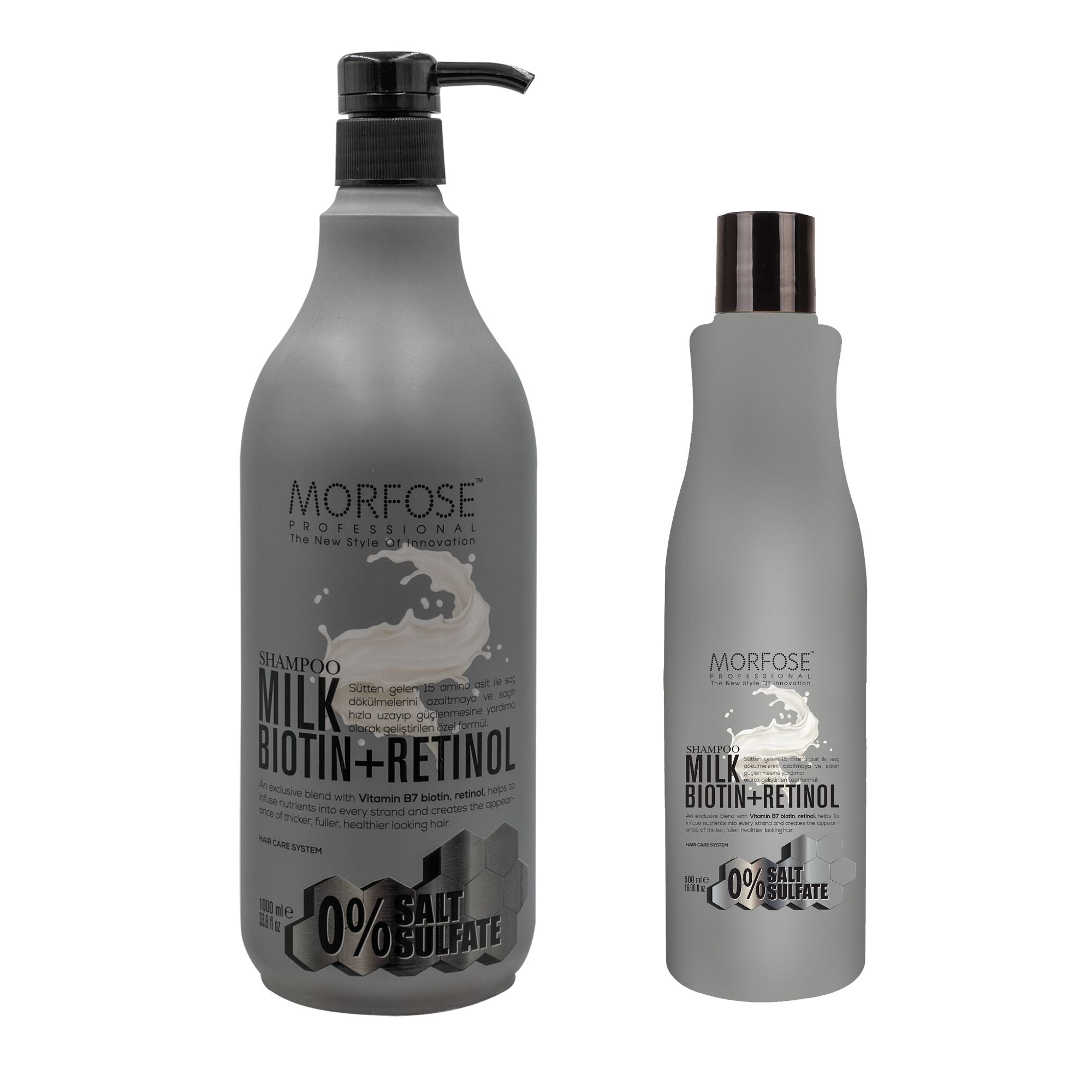 Morfose - Milk Biotin + Retinol Shampoo