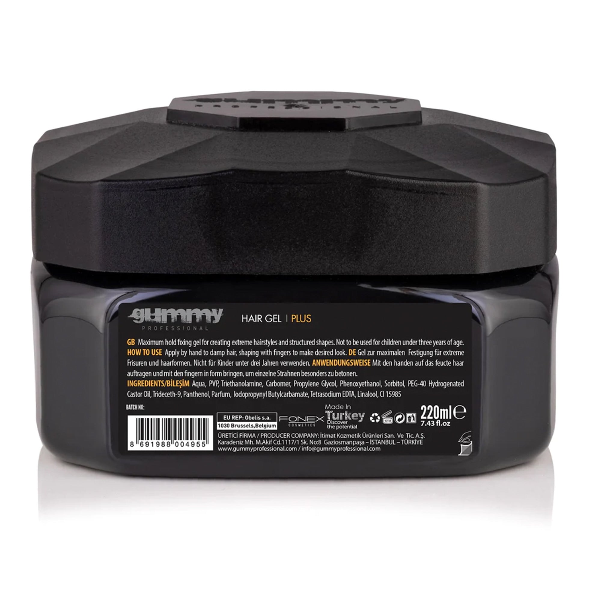 Gummy - Hair Gel Extreme Look Plus 220ml