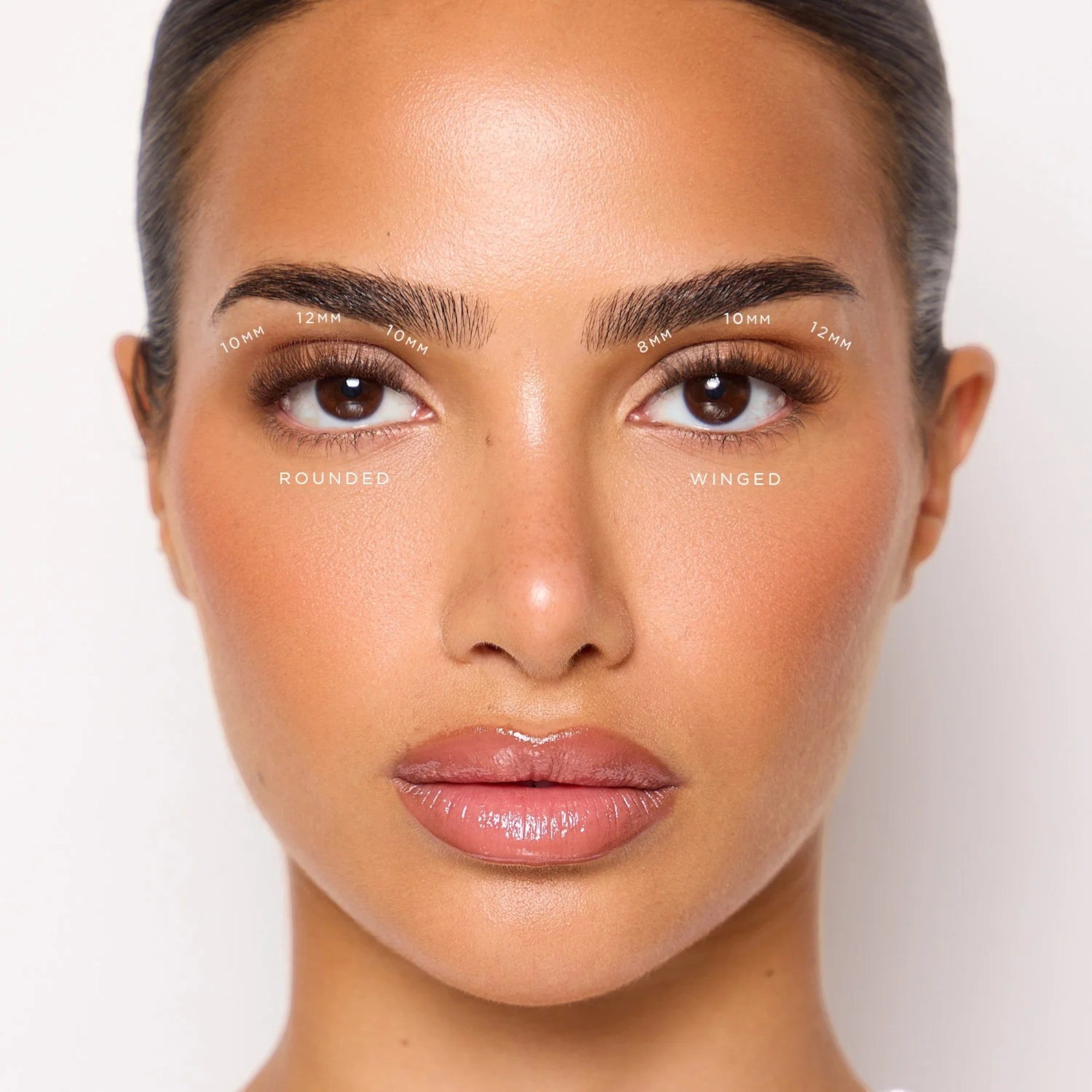 Tatti Lashes - 1-Step Press Pre-Glued Individual Cluster Lashes Latte