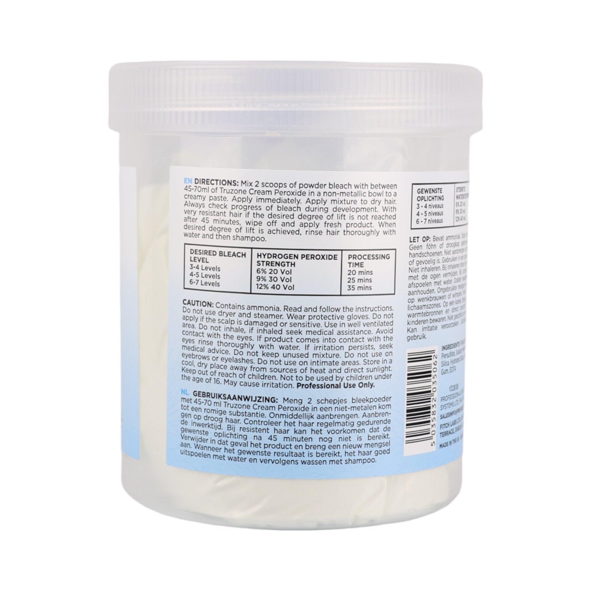 Truzone - Trulites Powder Bleach Rapid 500g