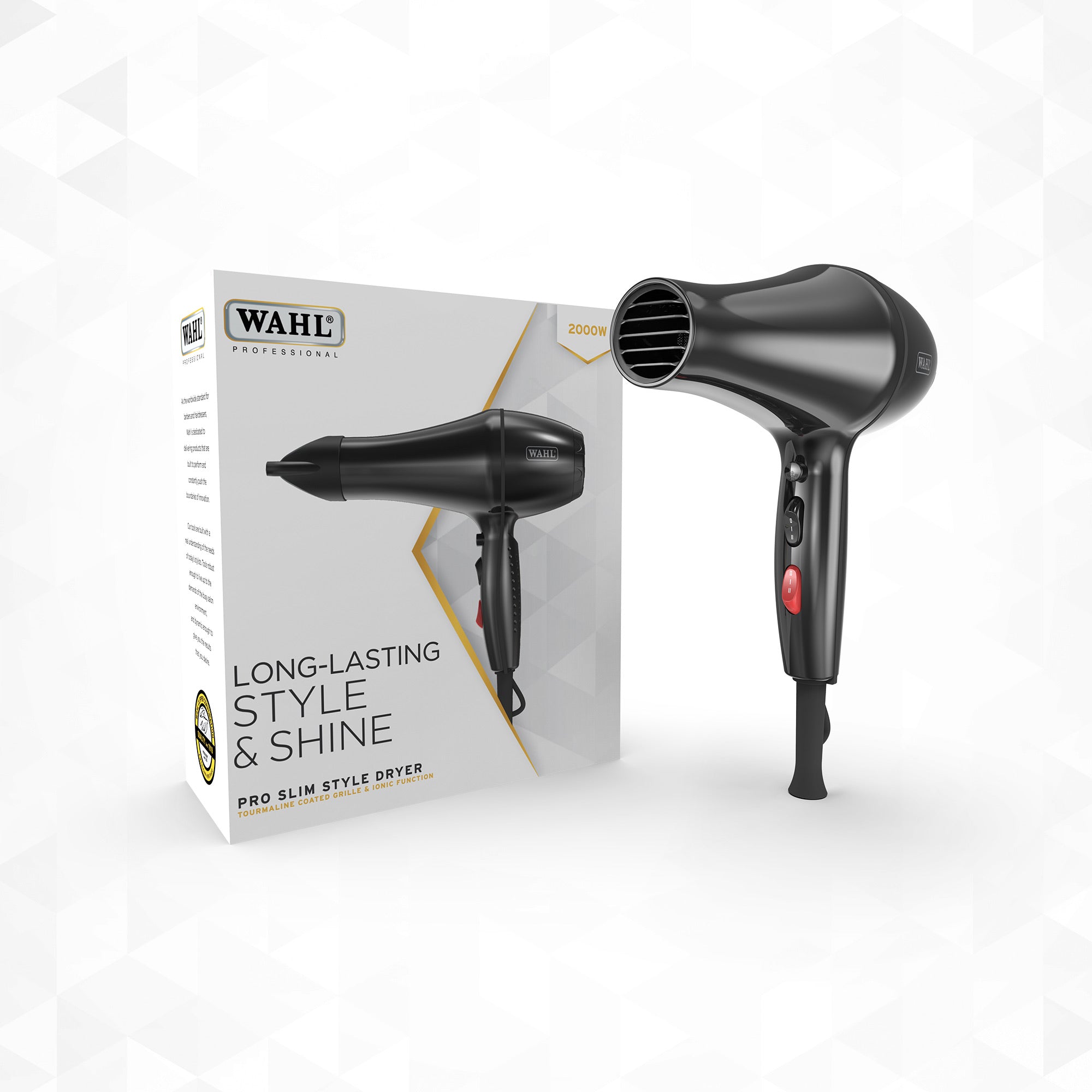 Wahl - Pro Slim Style Hair Dryer 2000W