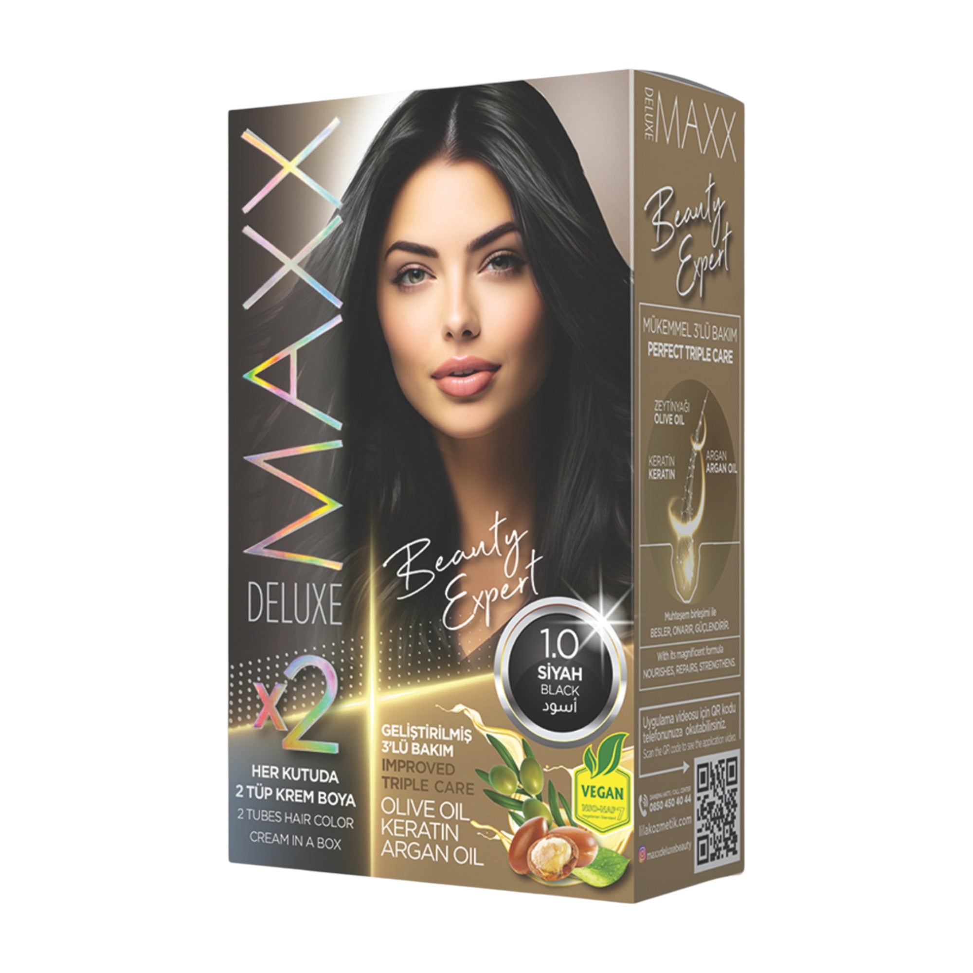 Maxx Deluxe - Beauty Expert Hair Colour (2 Applications)
