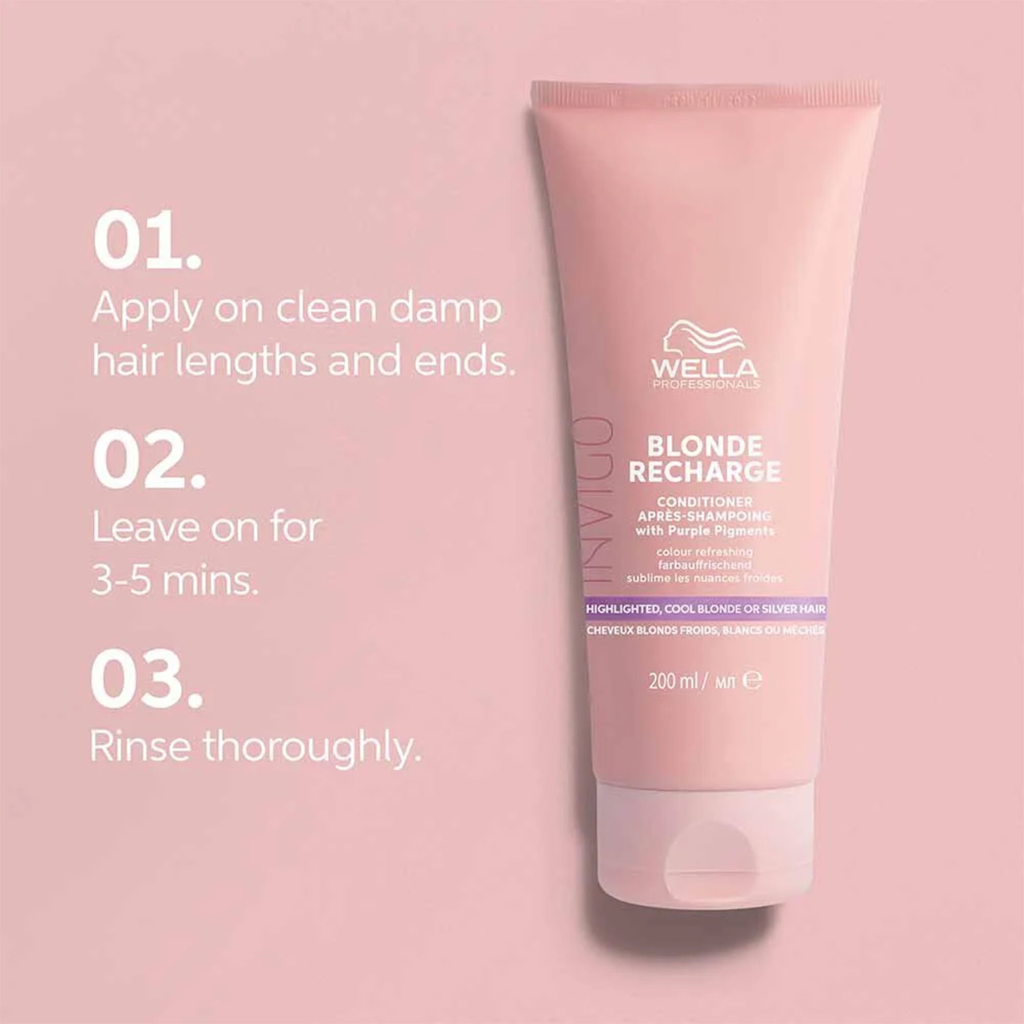 Wella Professionals - Invigo Blonde Recharge Conditioner 200ml