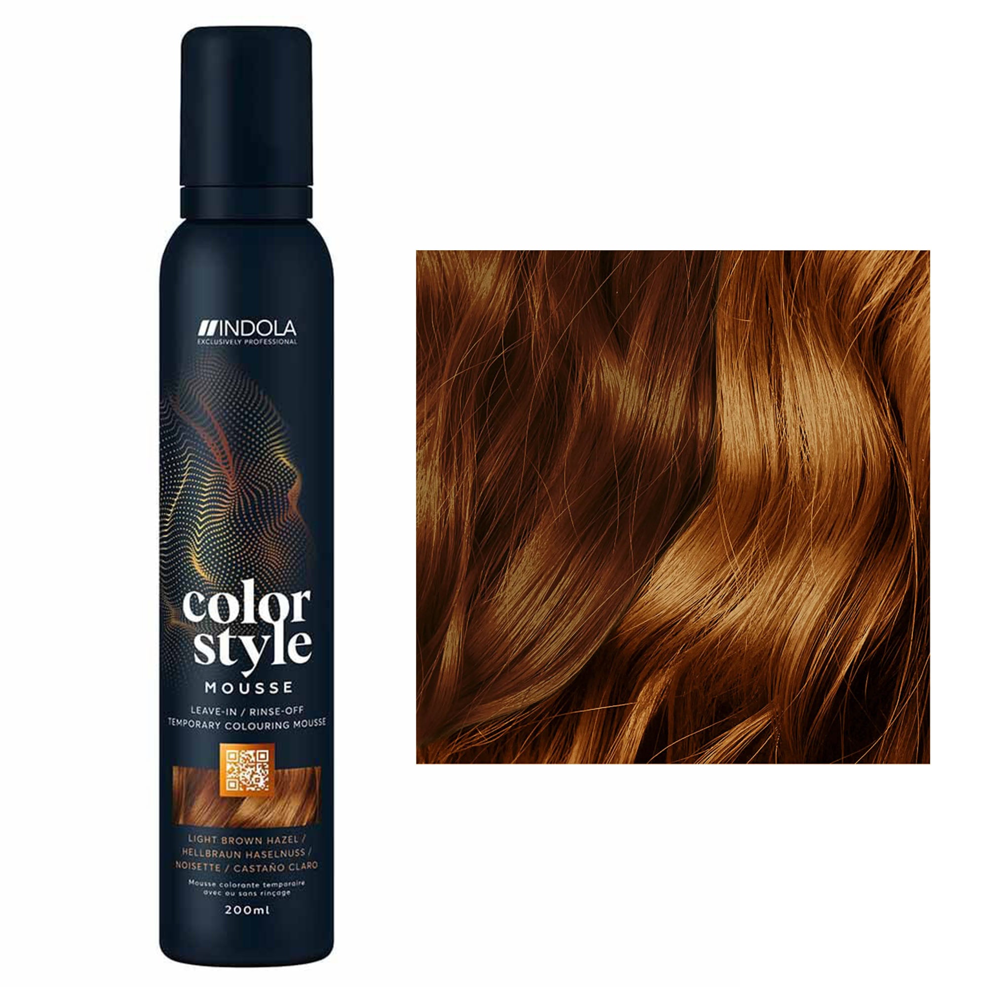 Indola - Color Style Mousse Temporary Hair Colour 200ml