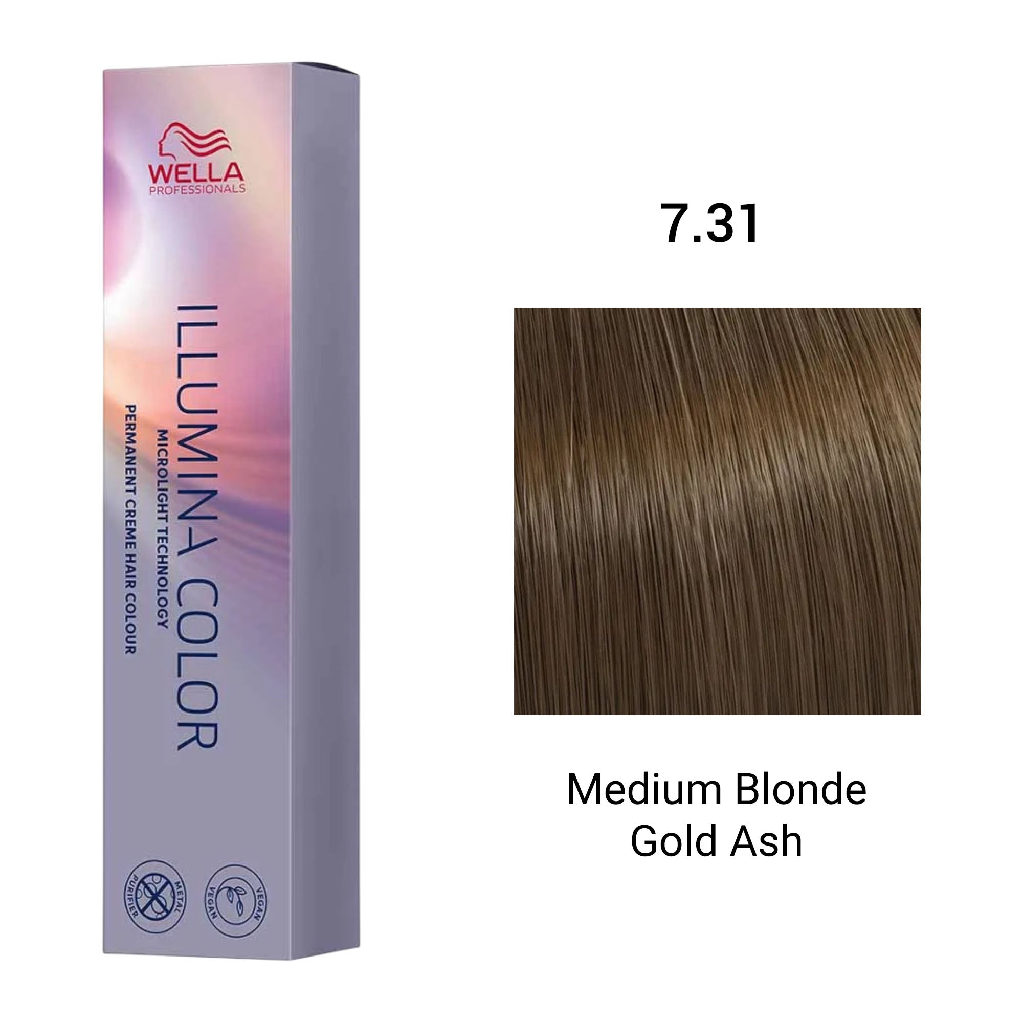 Wella Professionals - Illumina Permanent Creme Hair Colour Warm Series 60ml