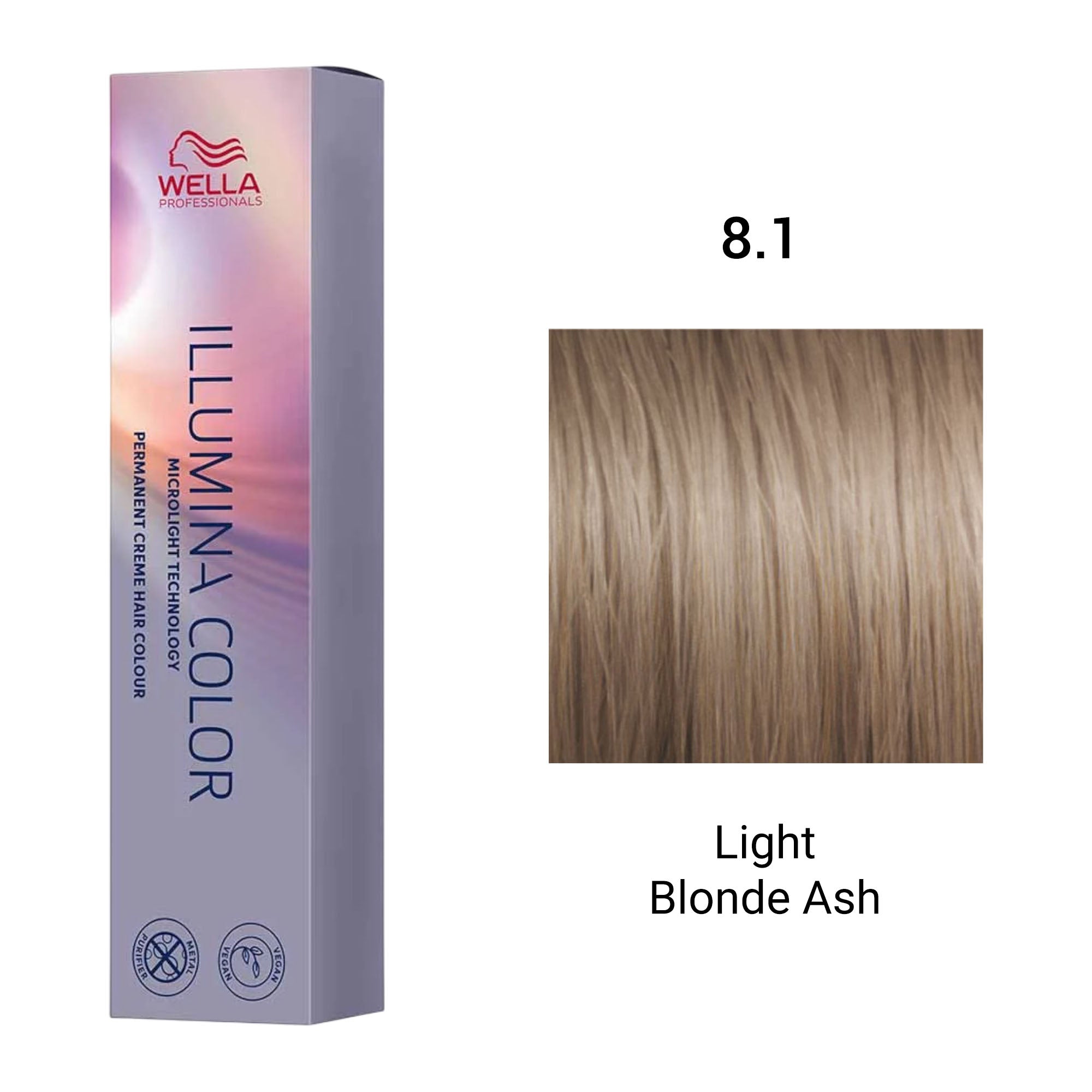 Wella Professionals - Illumina Permanent Creme Hair Colour Cool Series 60ml