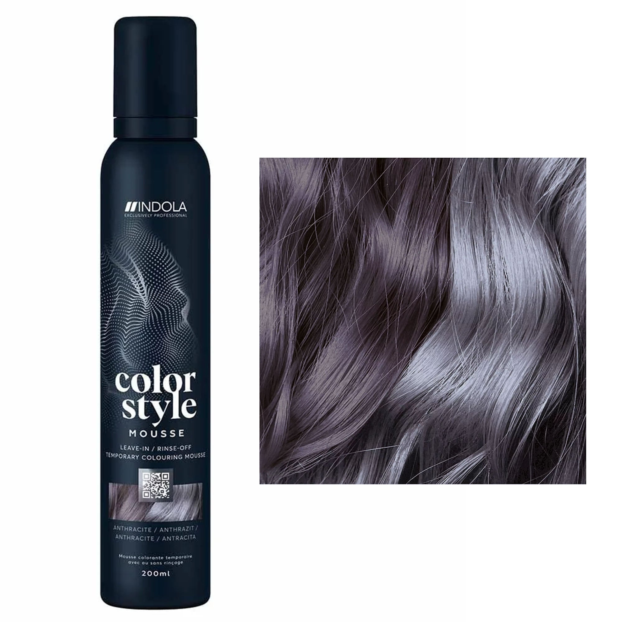 Indola - Color Style Mousse Temporary Hair Colour 200ml