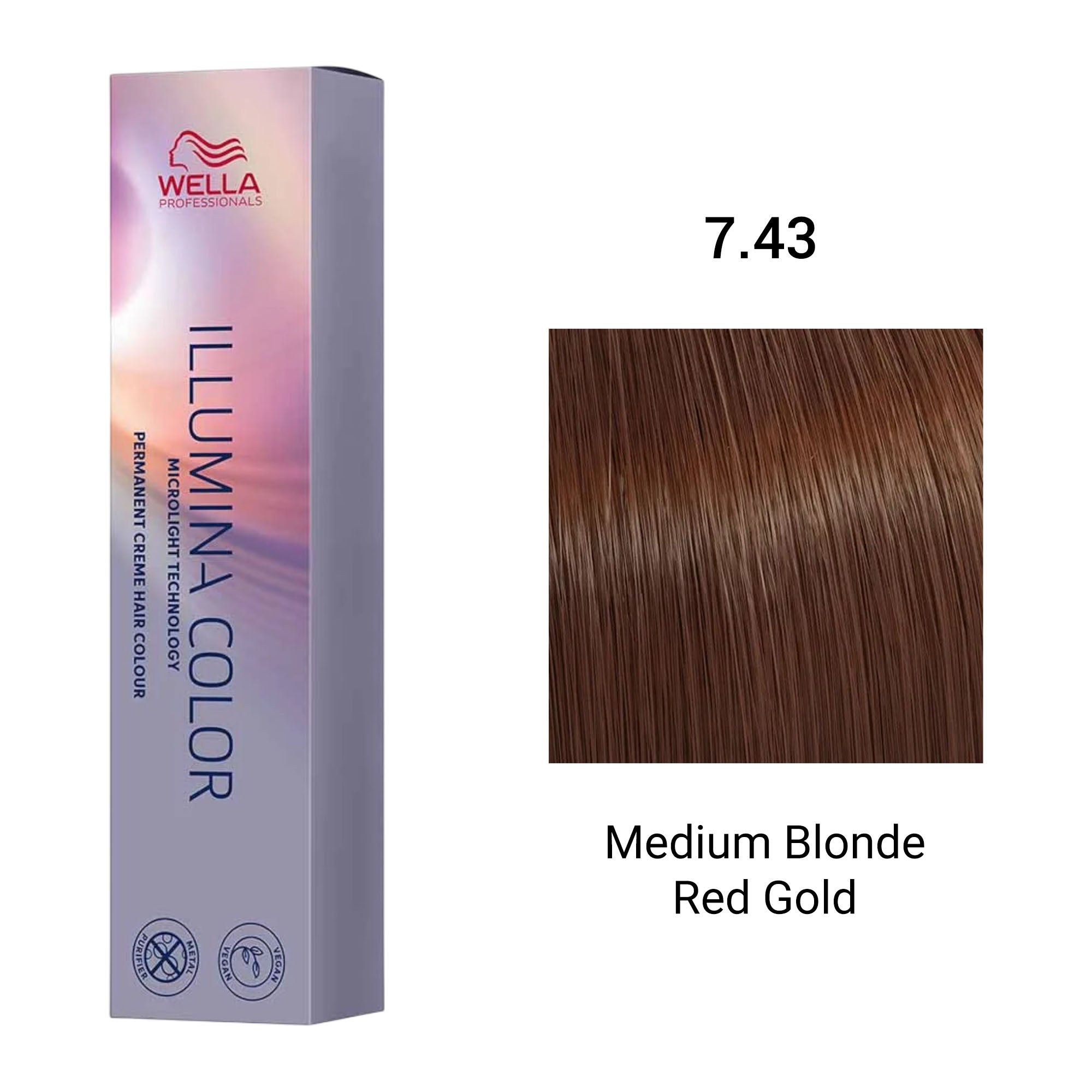Wella Professionals - Illumina Permanent Creme Hair Colour Warm Series 60ml