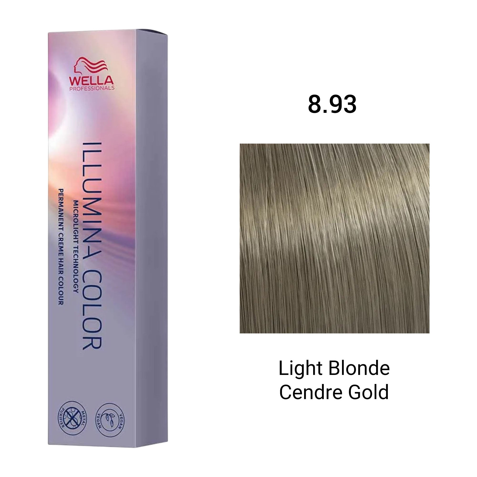Wella Professionals - Illumina Permanent Creme Hair Colour Cool Series 60ml