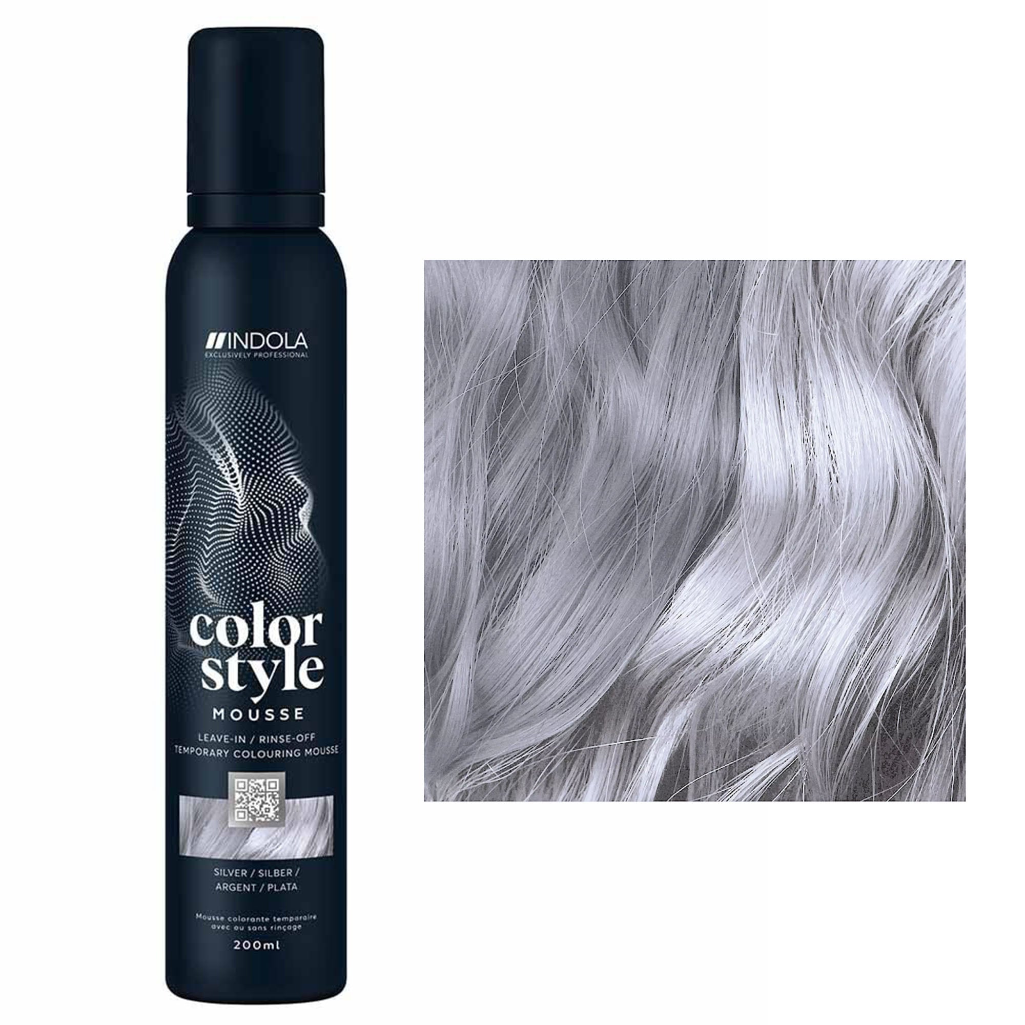 Indola - Color Style Mousse Temporary Hair Colour 200ml