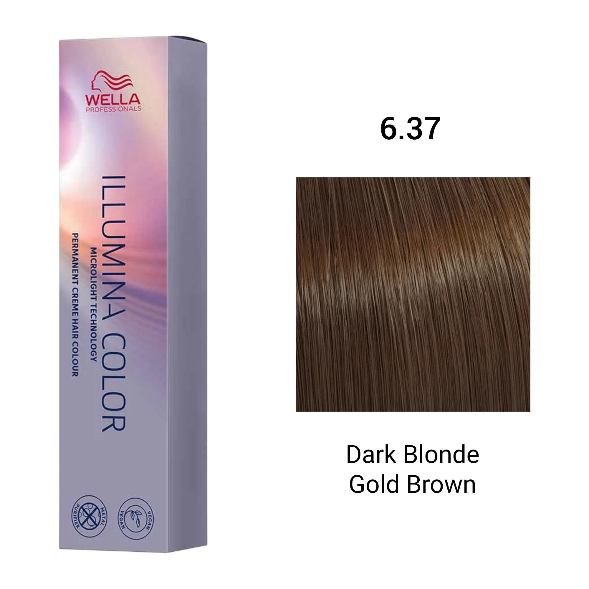 Wella Professionals - Illumina Permanent Creme Hair Colour Warm Series 60ml
