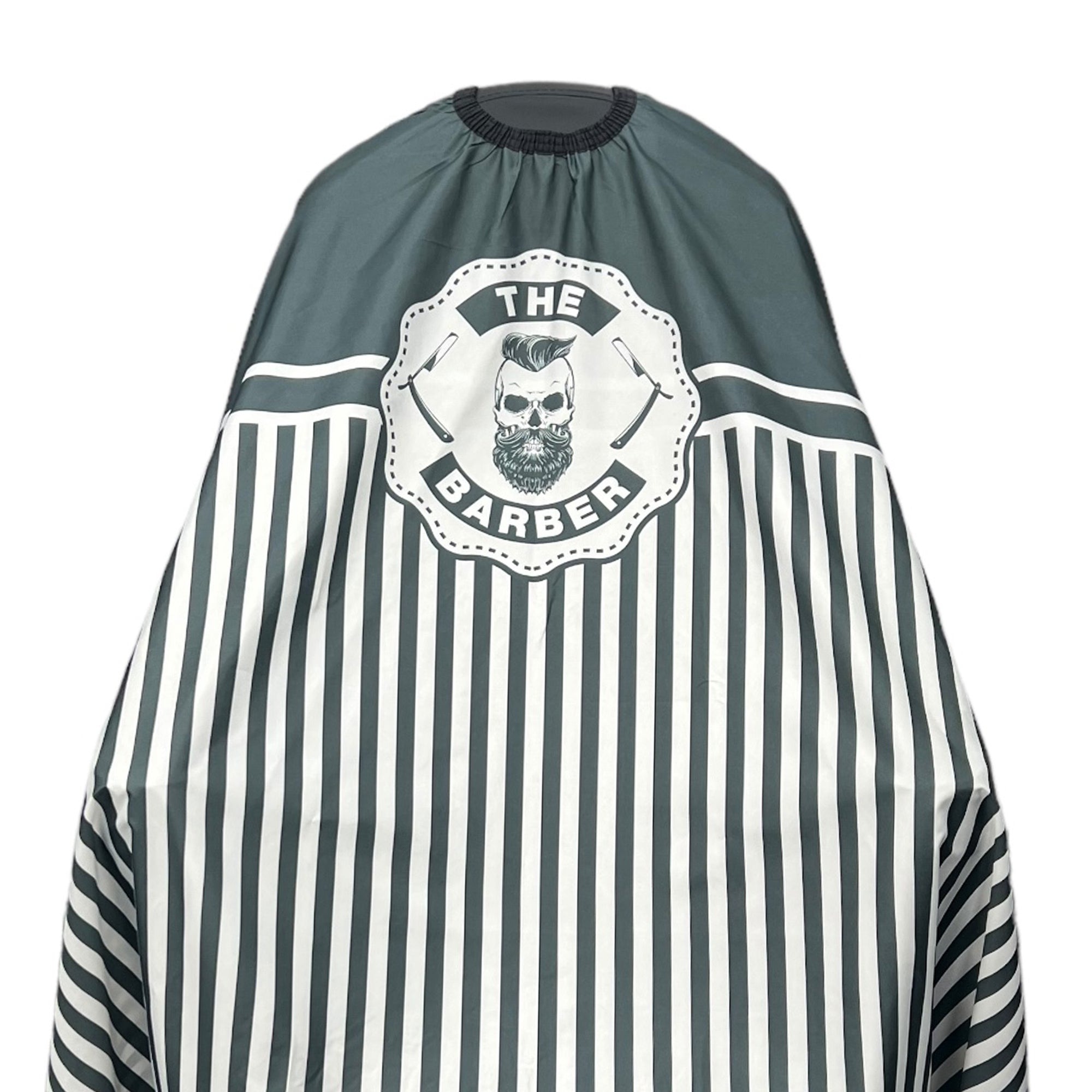 Gabri - Barber Hairdressing Hair Cutting Capes & Gowns Grey Stripes