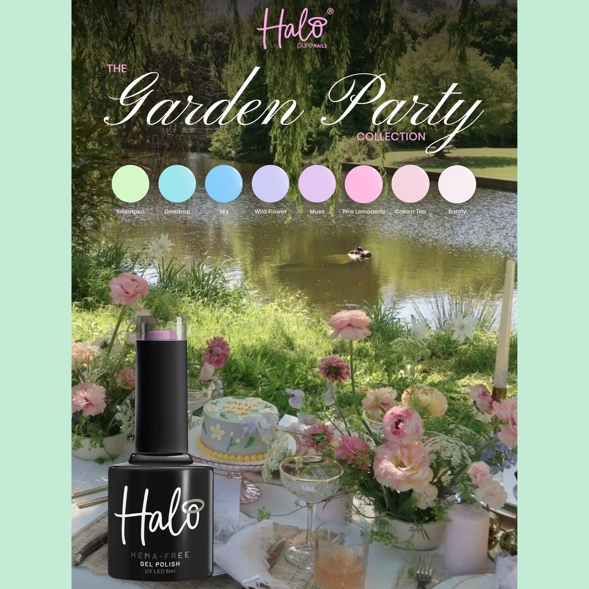 Halo - Gel Polish Blue Sky 8ml