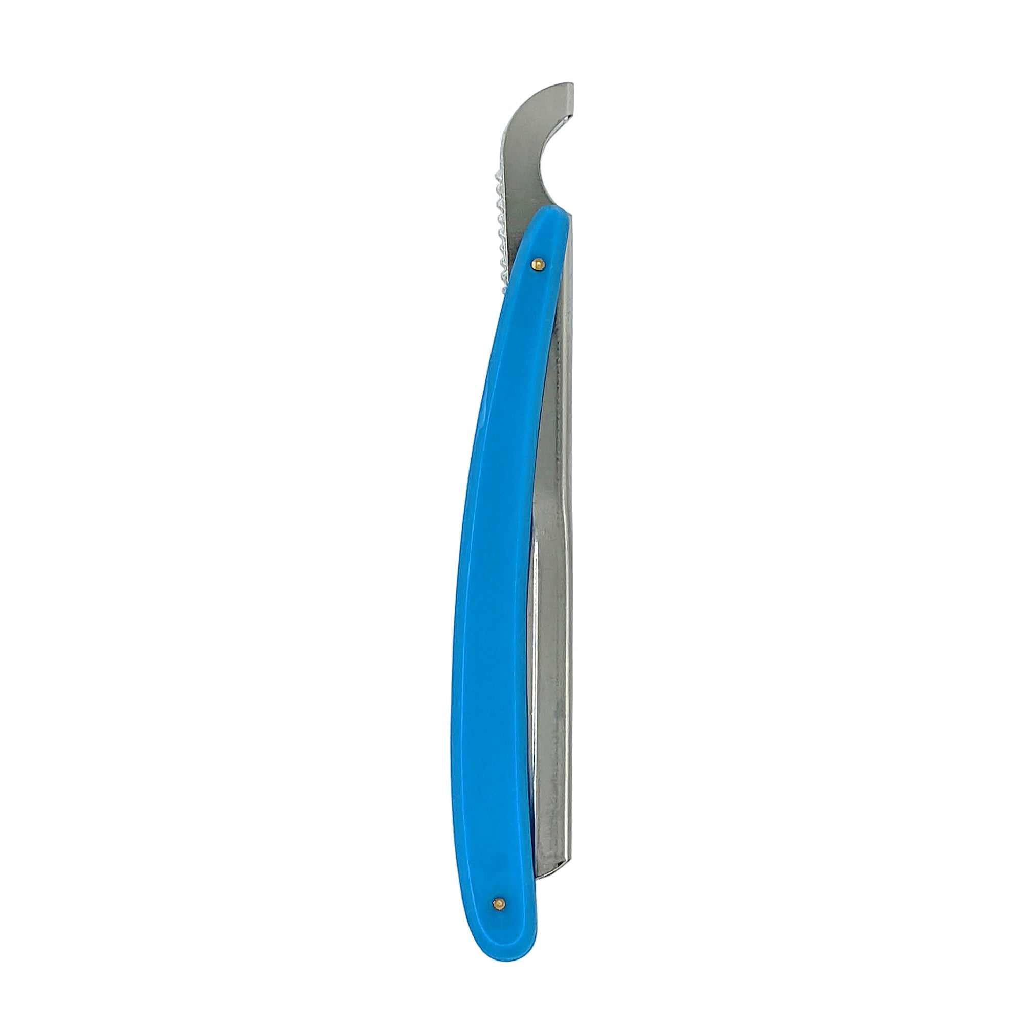 Ali Biyikli - Cut Throat Straight Razor Barber Style Blue 22cm