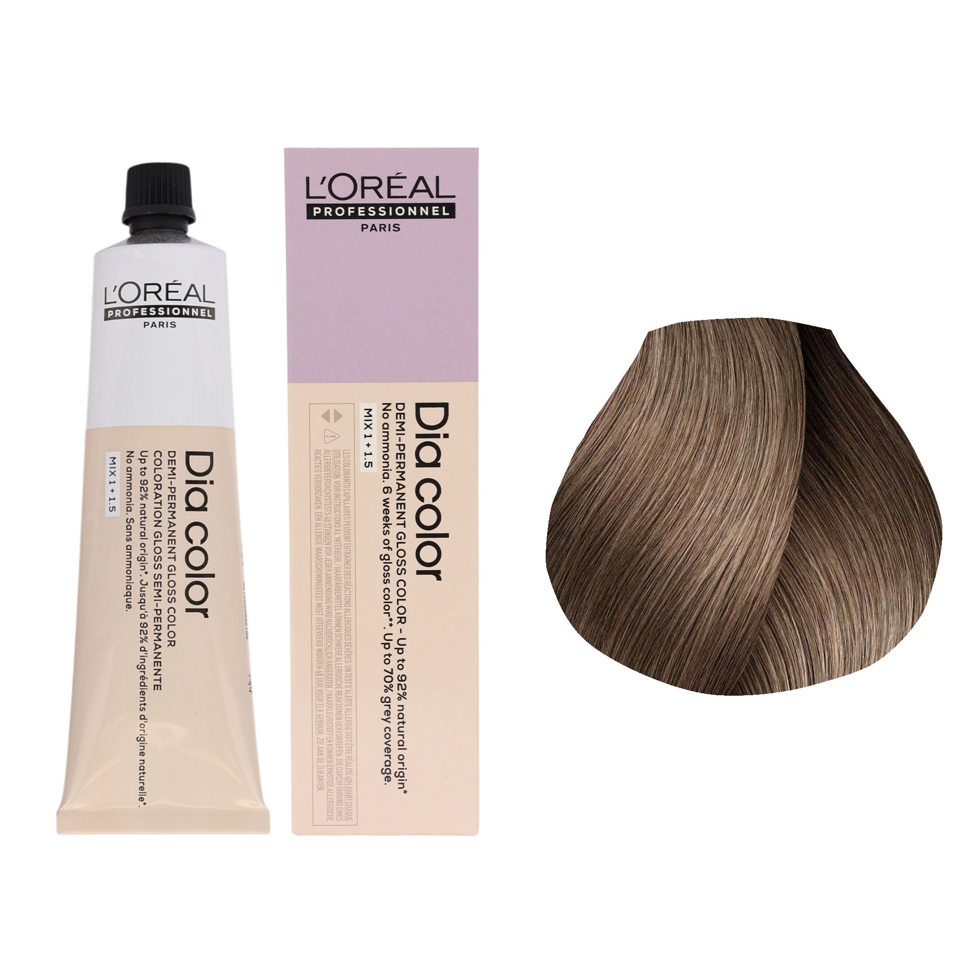 Loreal Professionnel - Dia Color Demi Permanent Gloss Hair Colour Iridescent Series 60ml