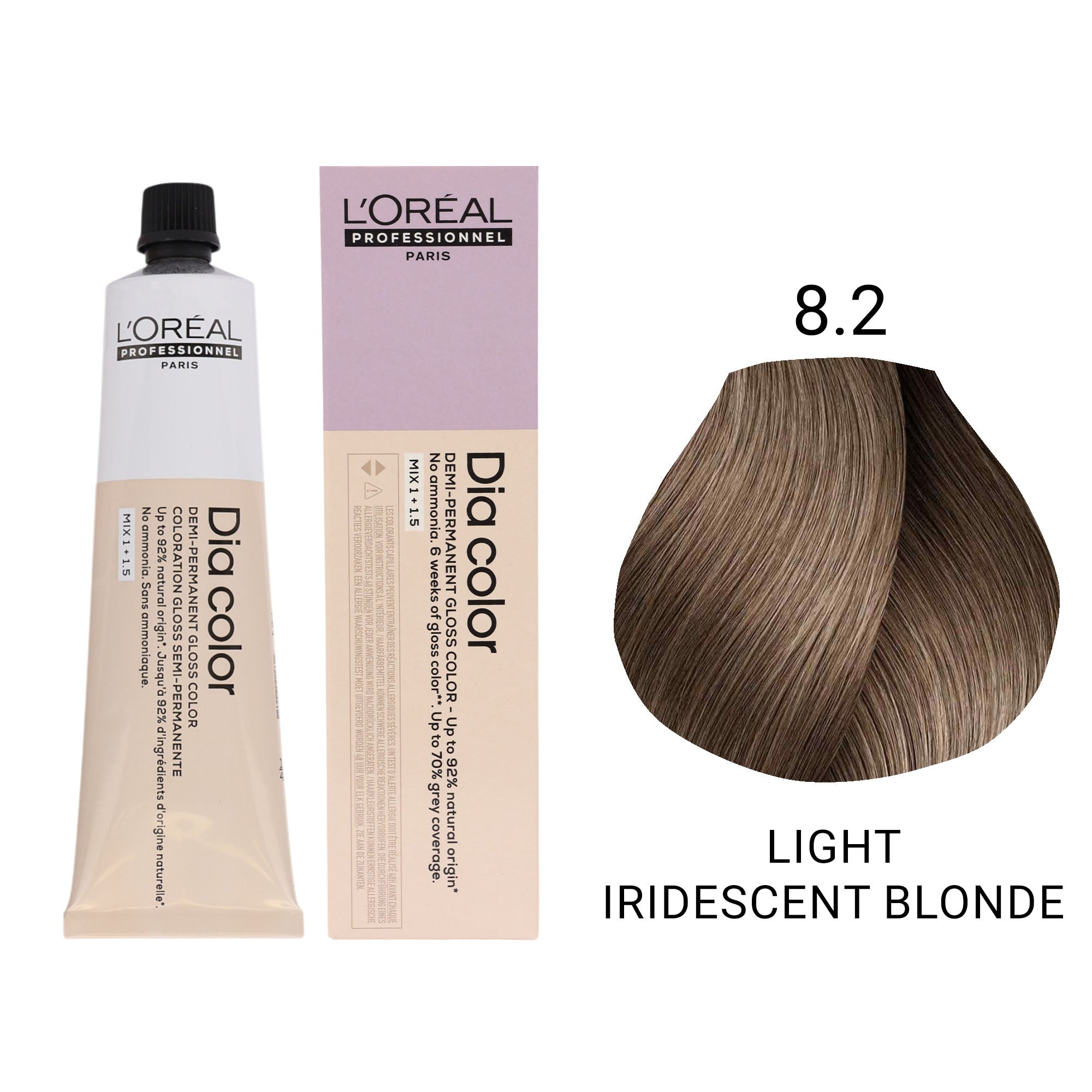 Loreal Professionnel - Dia Color Demi Permanent Gloss Hair Colour Iridescent Series 60ml