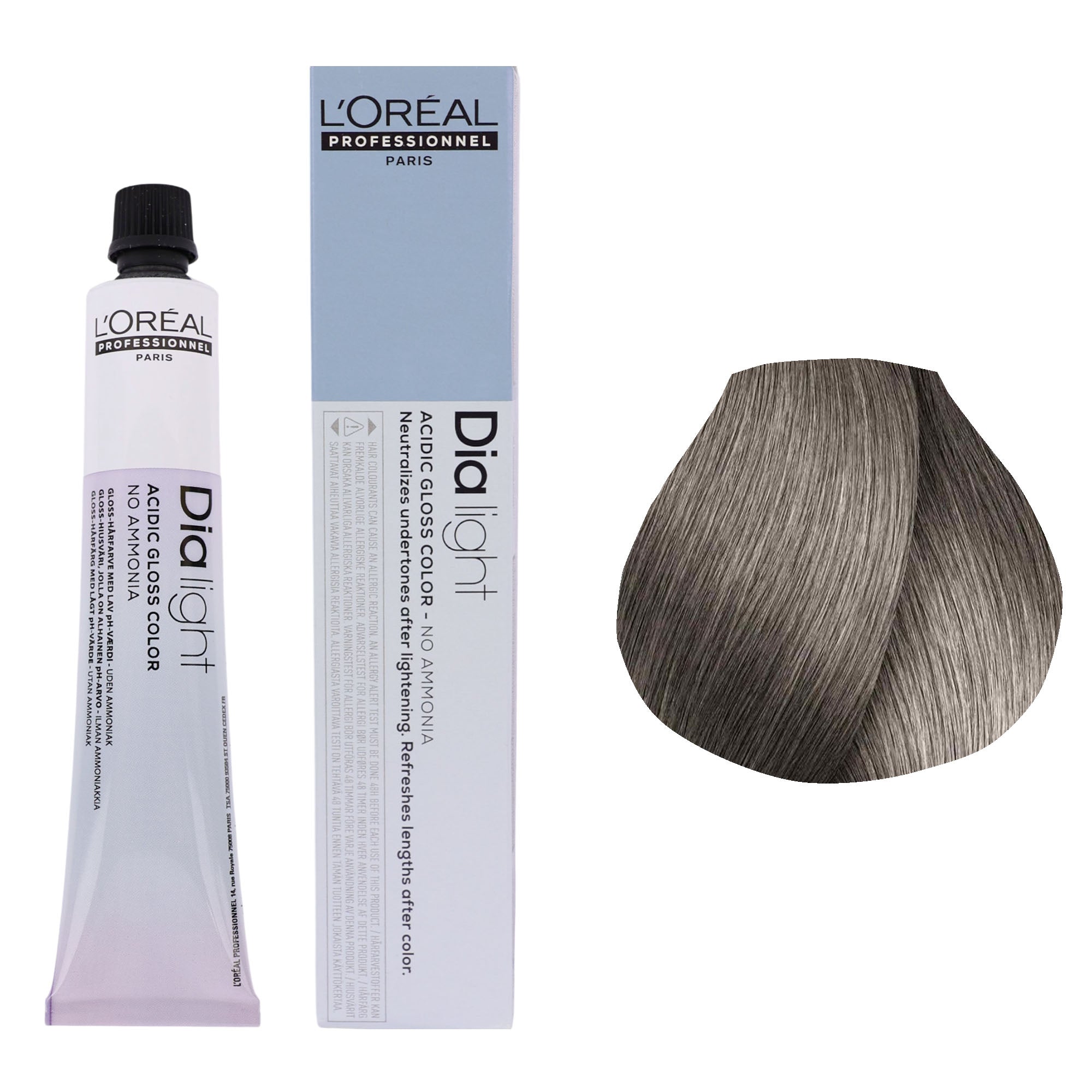 Loreal Professionnel - Dia Light Demi Permanent Acidic Gloss Hair Colour Ash Series 50ml