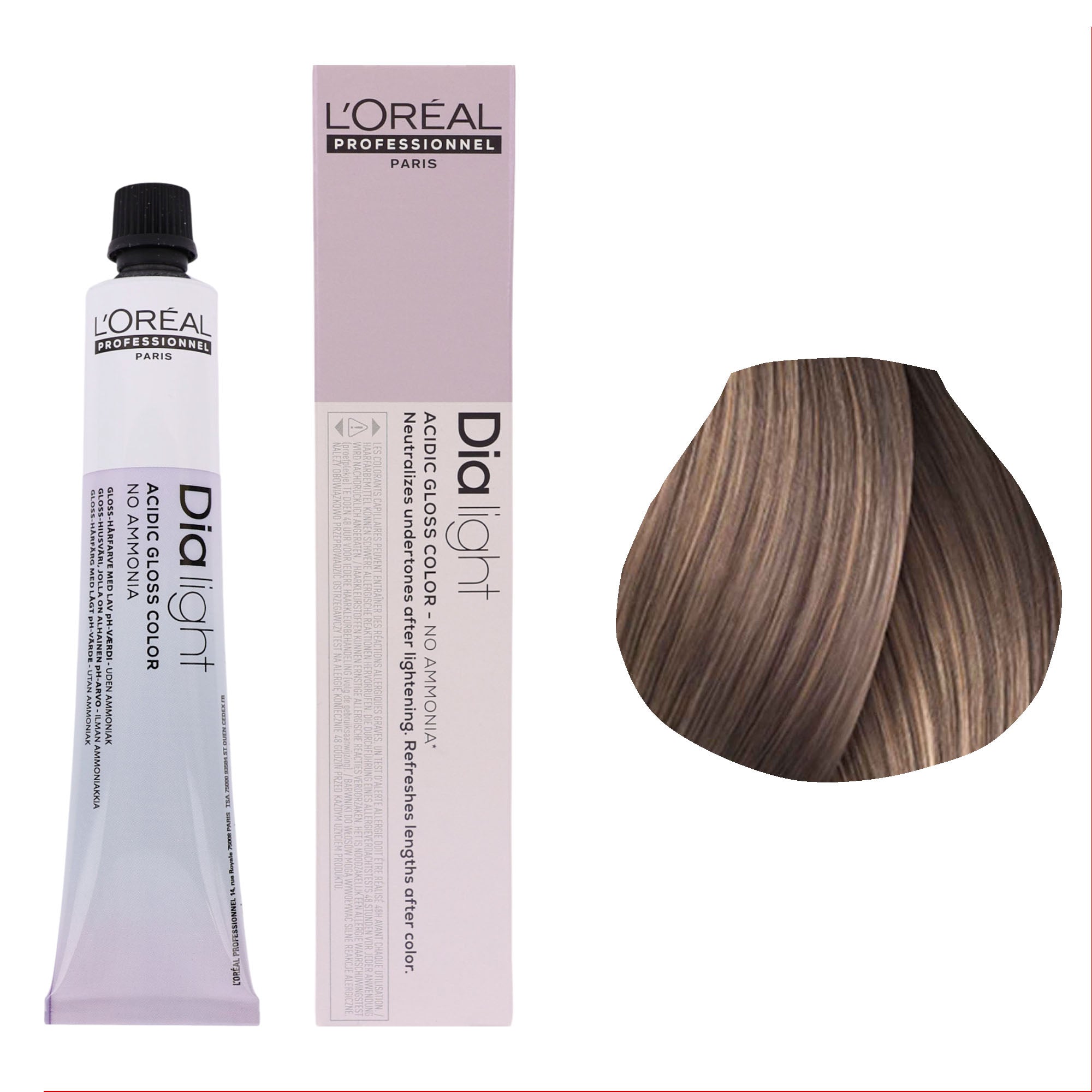 Loreal Professionnel - Dia Light Demi Permanent Acidic Gloss Hair Colour Iridescent Series 50ml