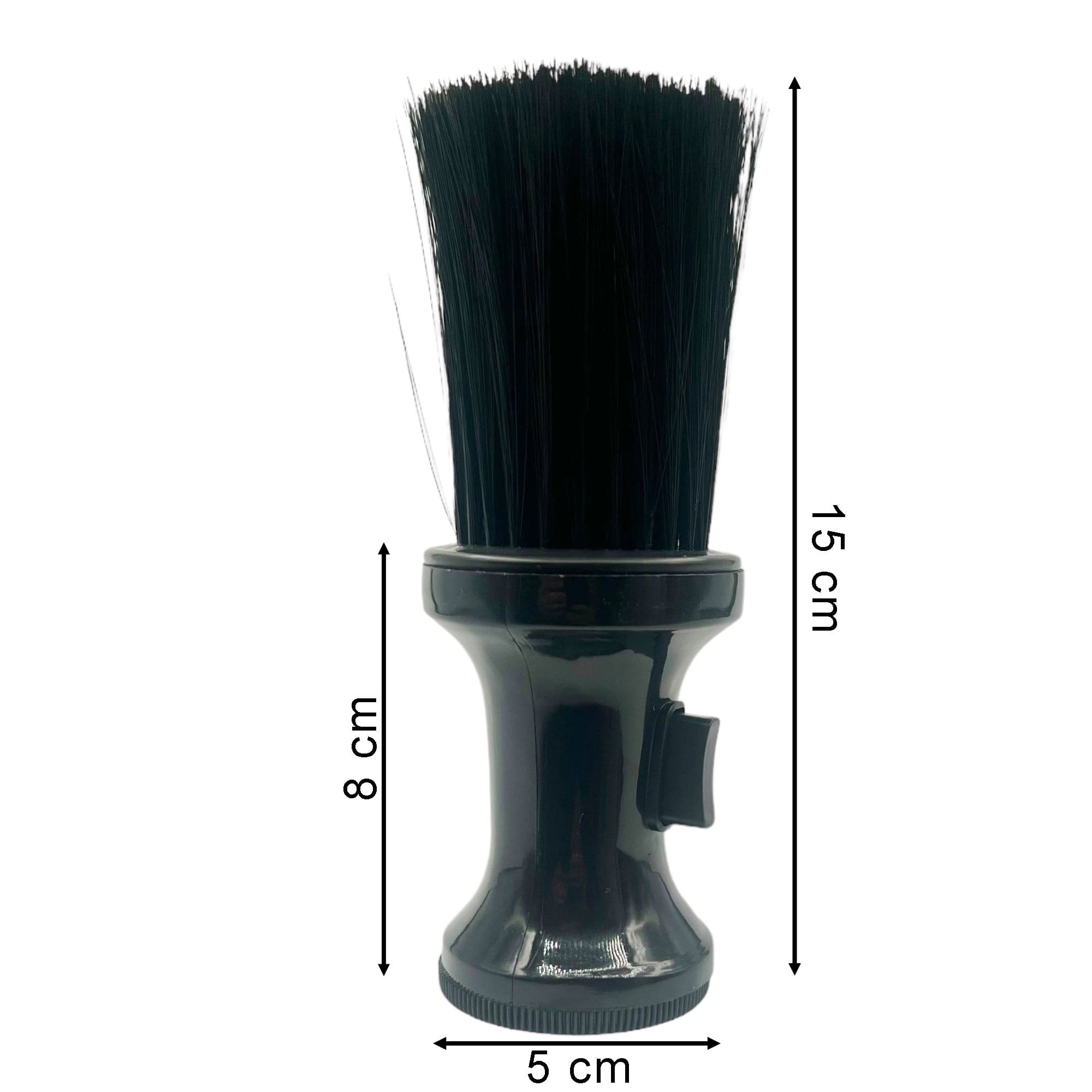 Eson - Neck Talcum Powder Brush Black Bristle 15x5cm - Eson Direct