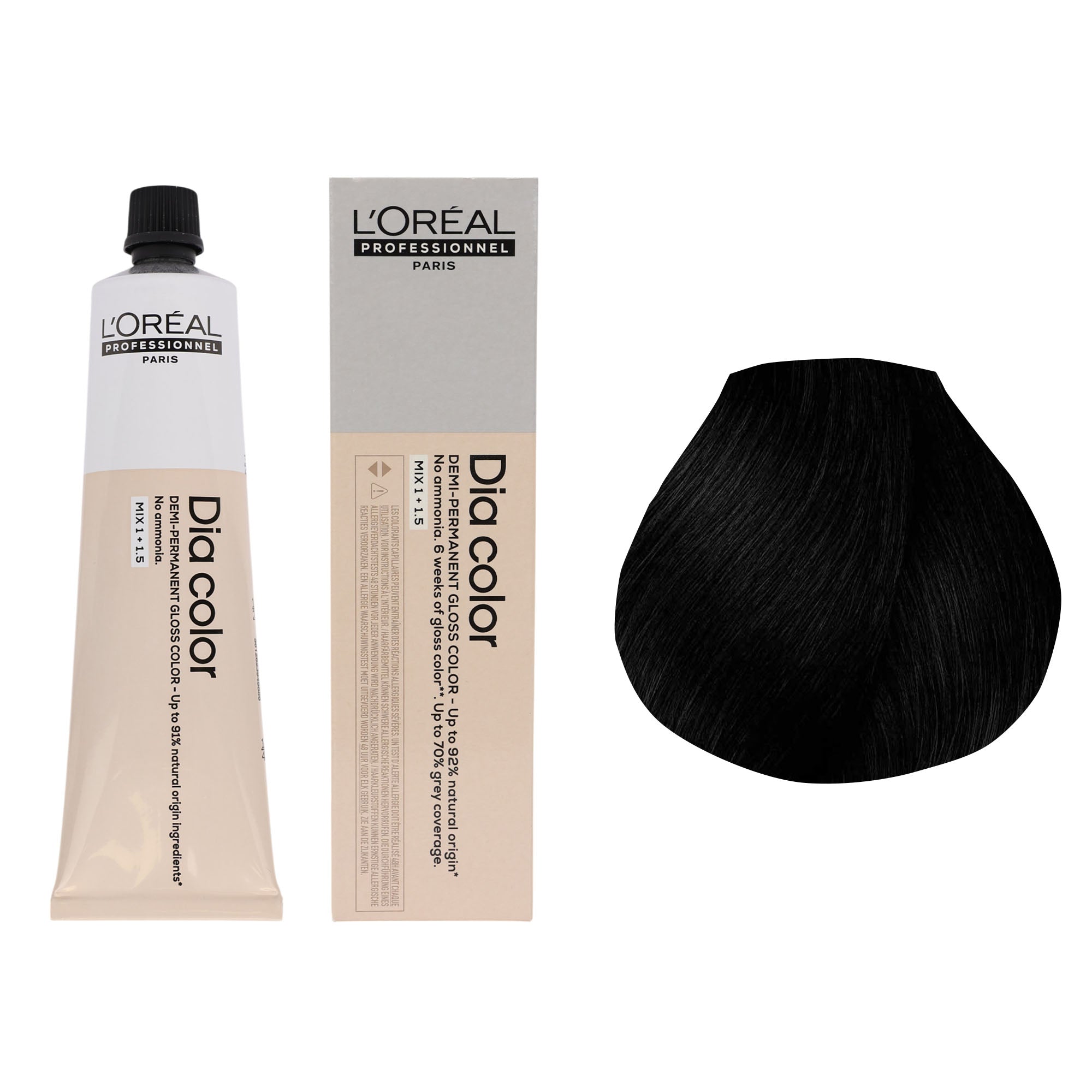 Loreal Professionnel - Dia Color Demi Permanent Gloss Hair Colour Natural Series 60ml